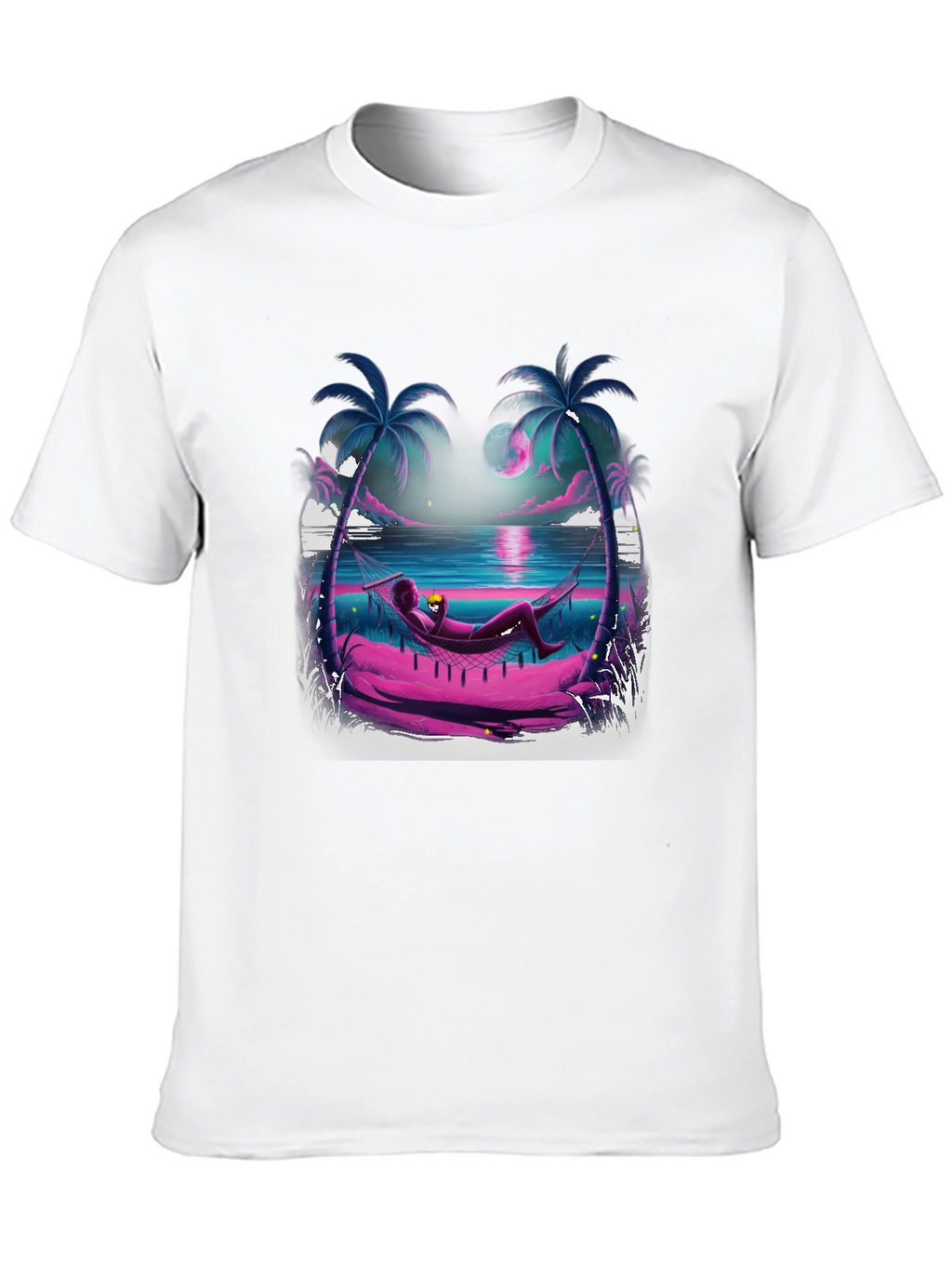 Tropical Hammock T-Shirt - Relax in Style