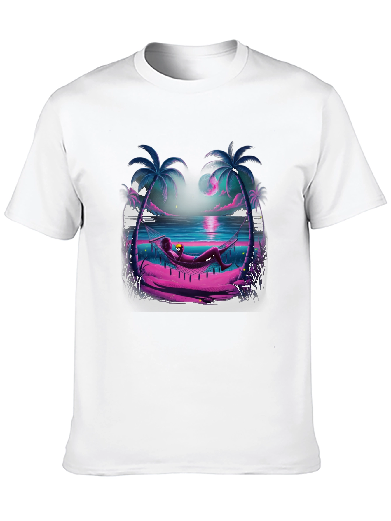Tropical Hammock T-Shirt - Relax in Style