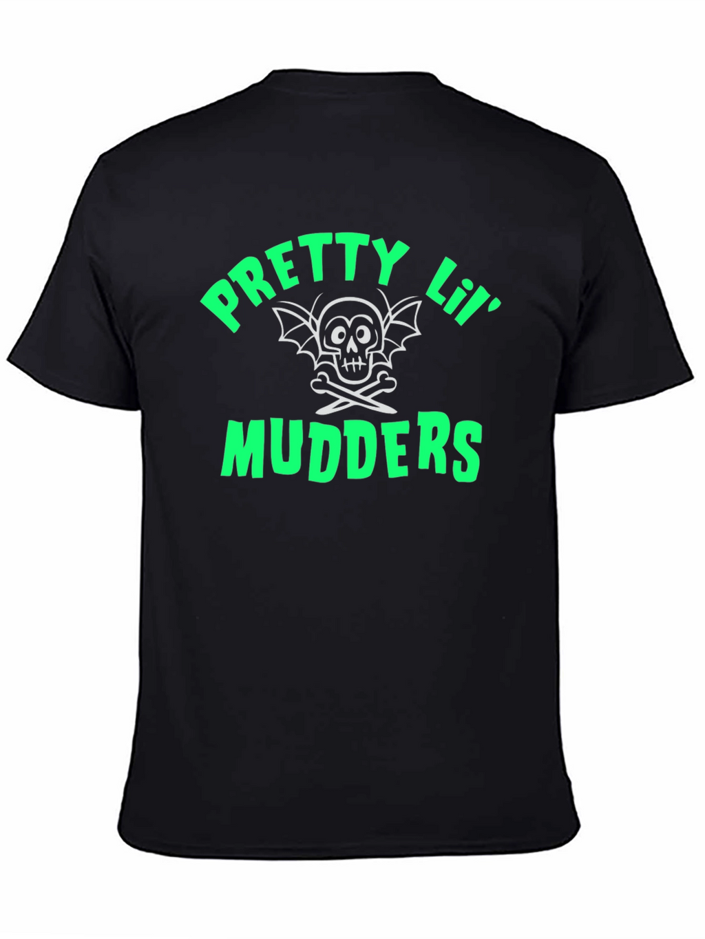 Pretty Lil Mudders Black Graphic T-Shirt