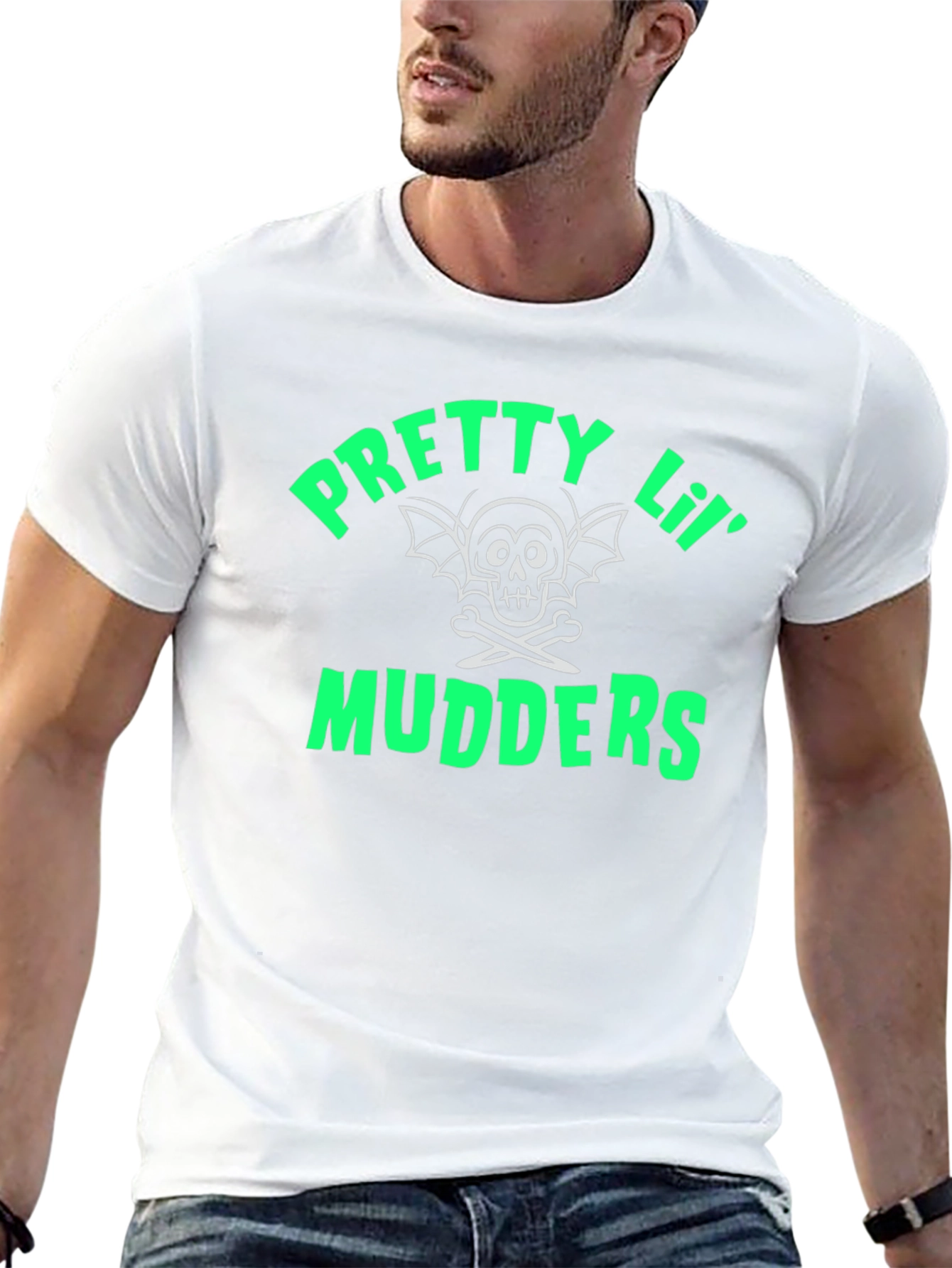 Pretty Lil Mudders Black Graphic T-Shirt