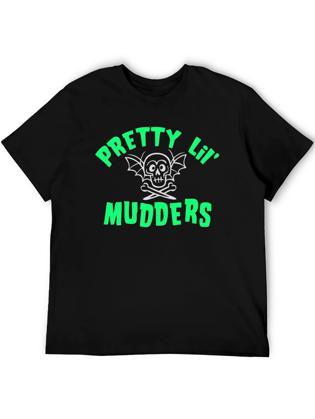 Pretty Lil Mudders Black Graphic T-Shirt