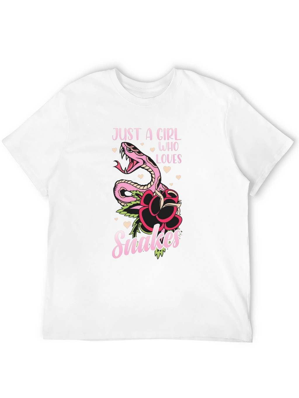 Just a Girl Who Loves Snakes T-Shirt