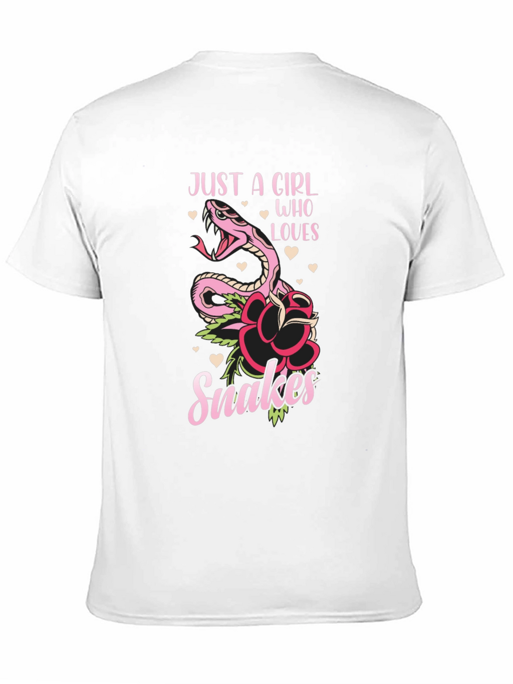 Just a Girl Who Loves Snakes T-Shirt