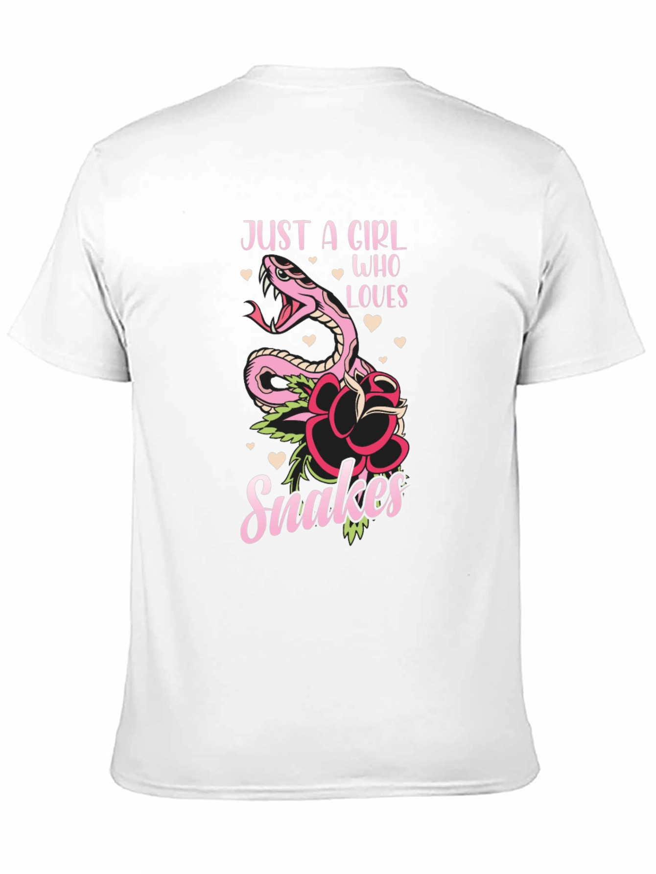 Just a Girl Who Loves Snakes T-Shirt