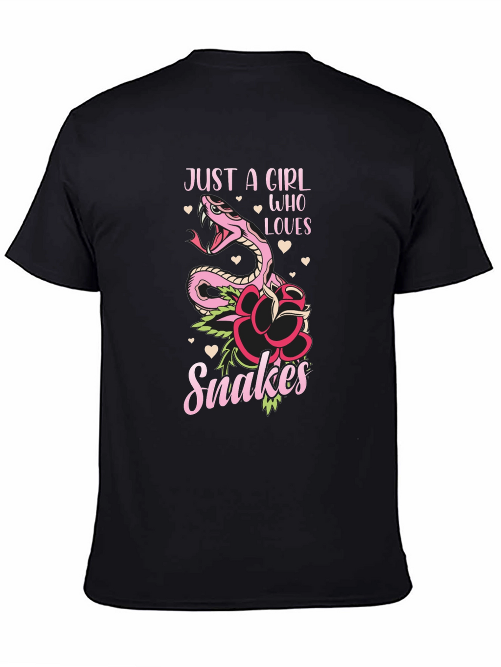 Just a Girl Who Loves Snakes T-Shirt