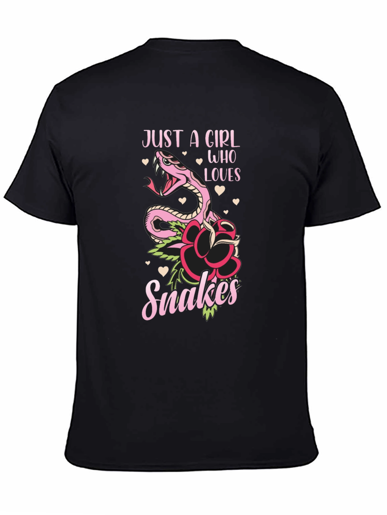 Just a Girl Who Loves Snakes T-Shirt
