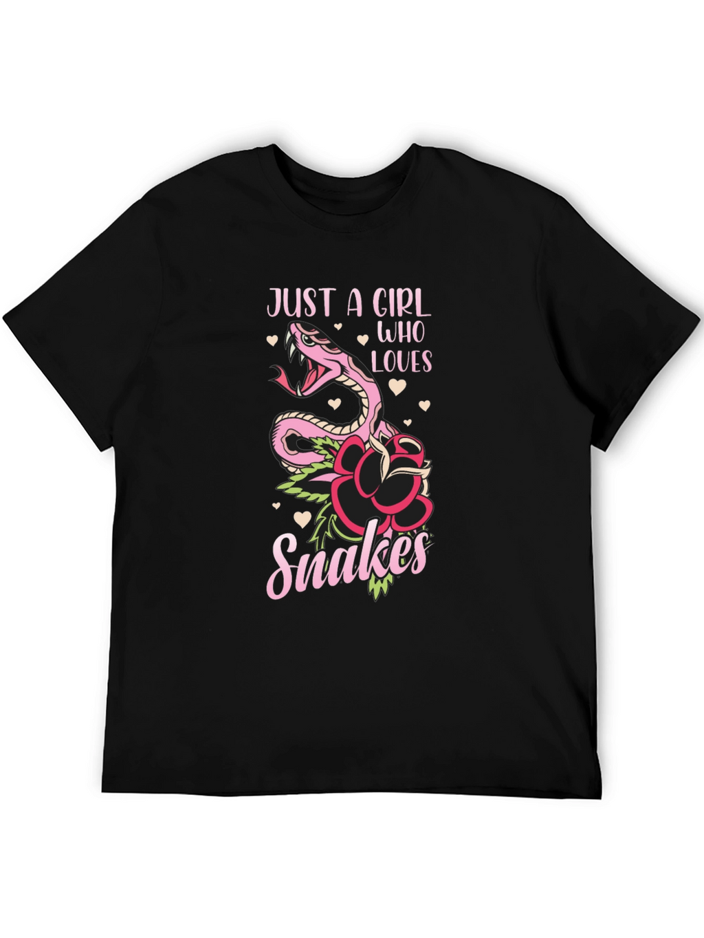 Just a Girl Who Loves Snakes T-Shirt