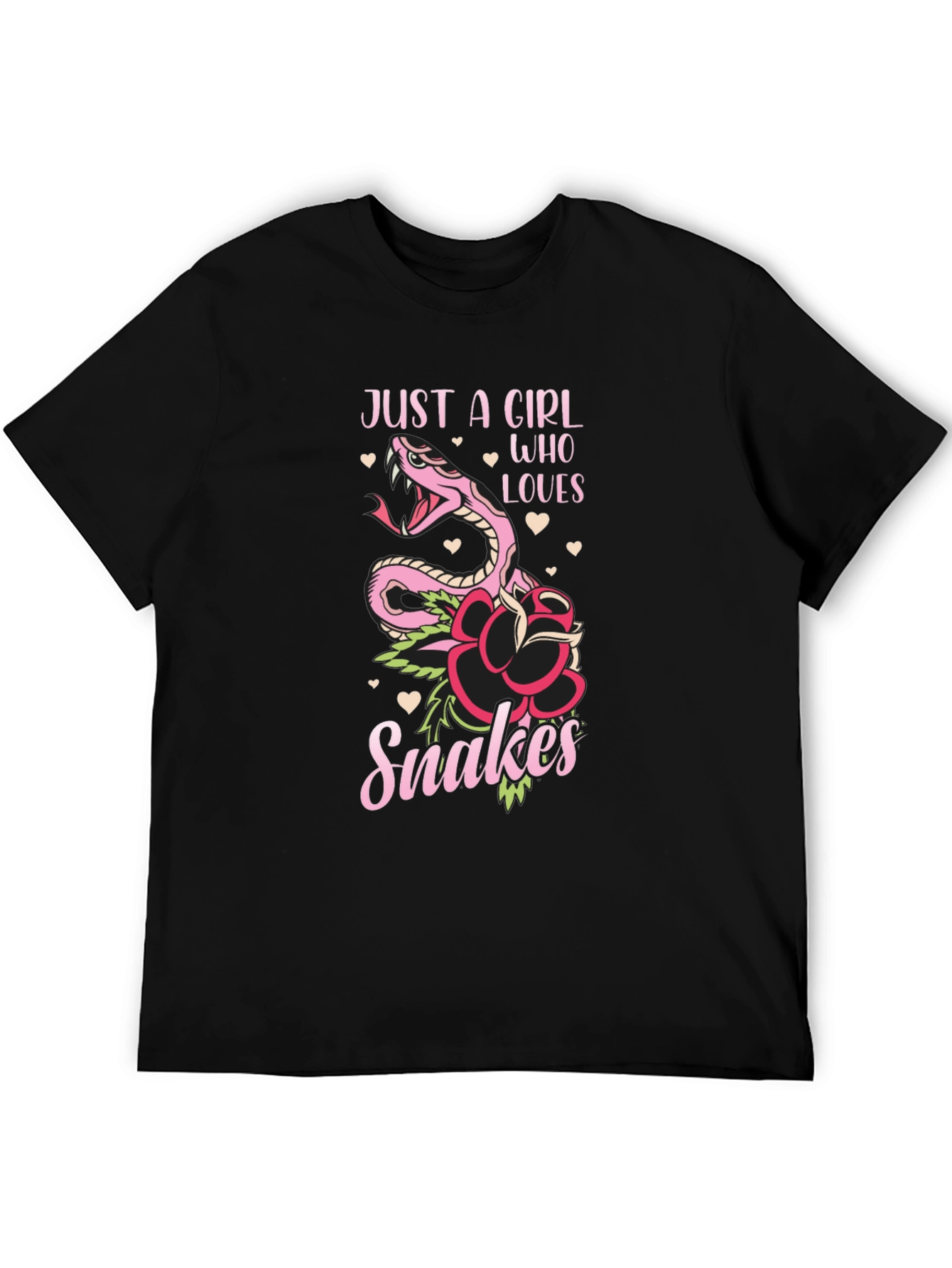 Just a Girl Who Loves Snakes T-Shirt