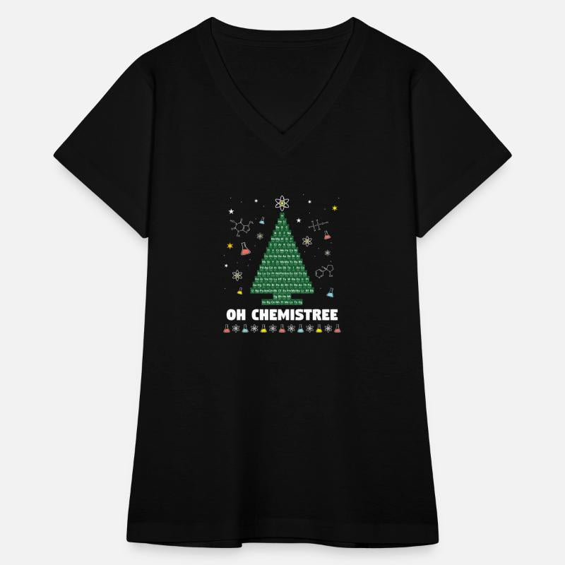 Oh Chemistree Periodic Table Chemistry Christmas T