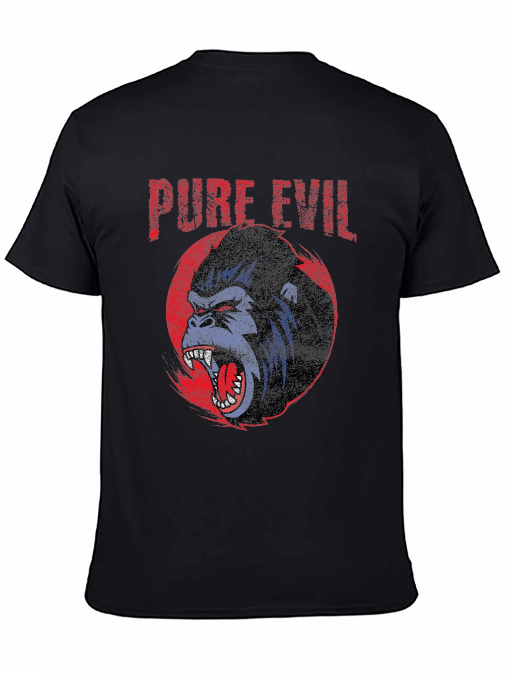Pure Evil Gorilla Graphic T-Shirt