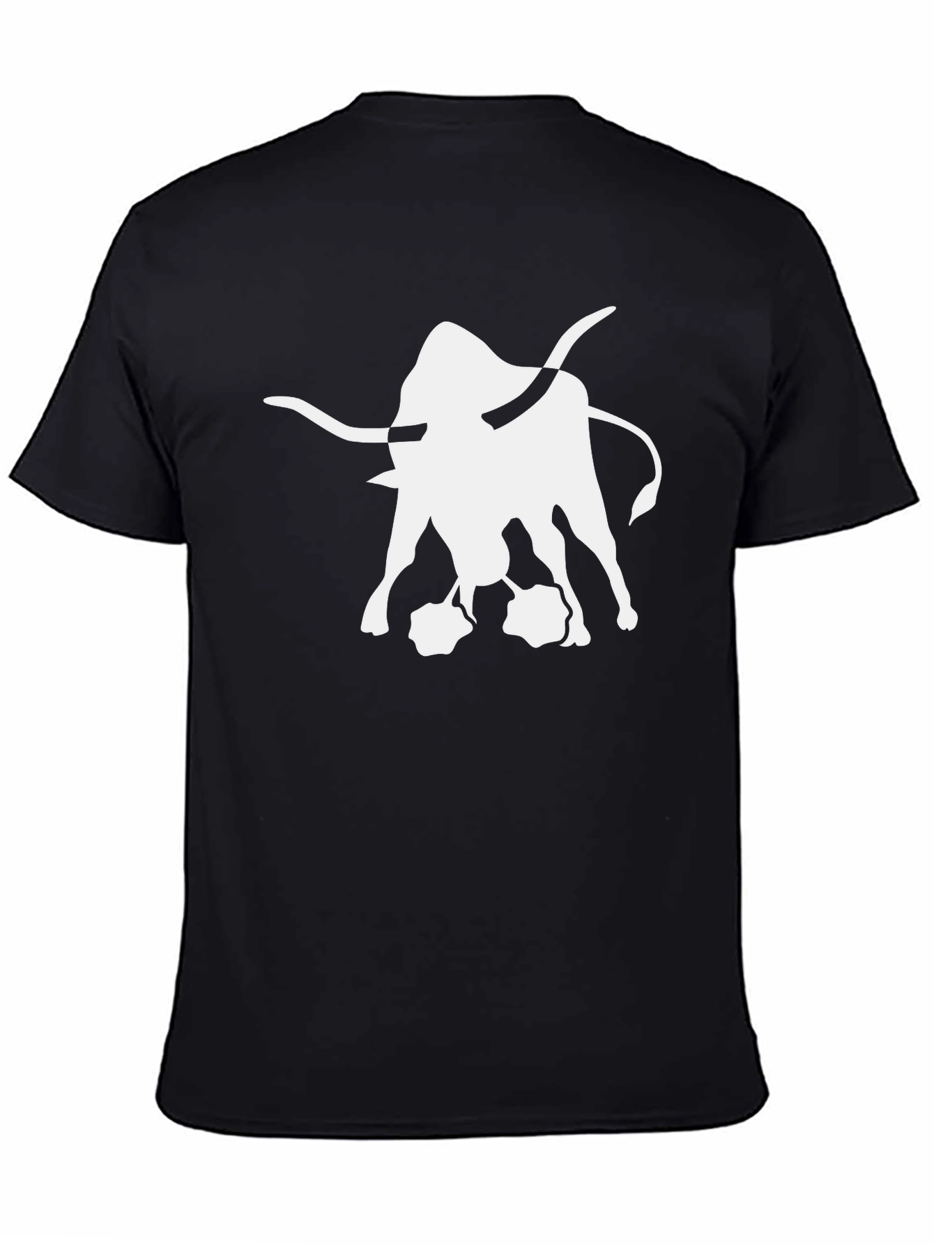Black Bull Graphic Tee - Bold Statement T-Shirt