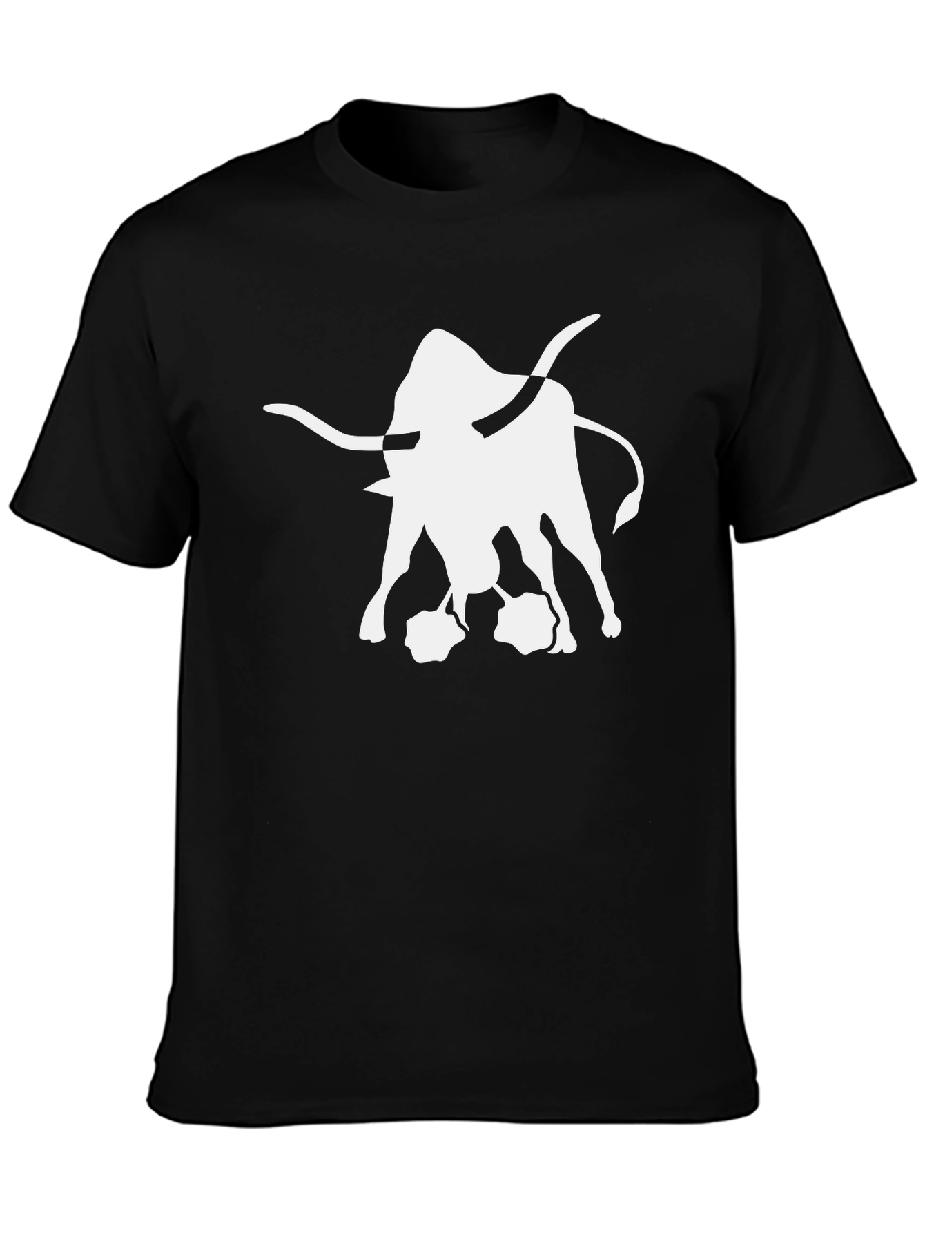 Black Bull Graphic Tee - Bold Statement T-Shirt