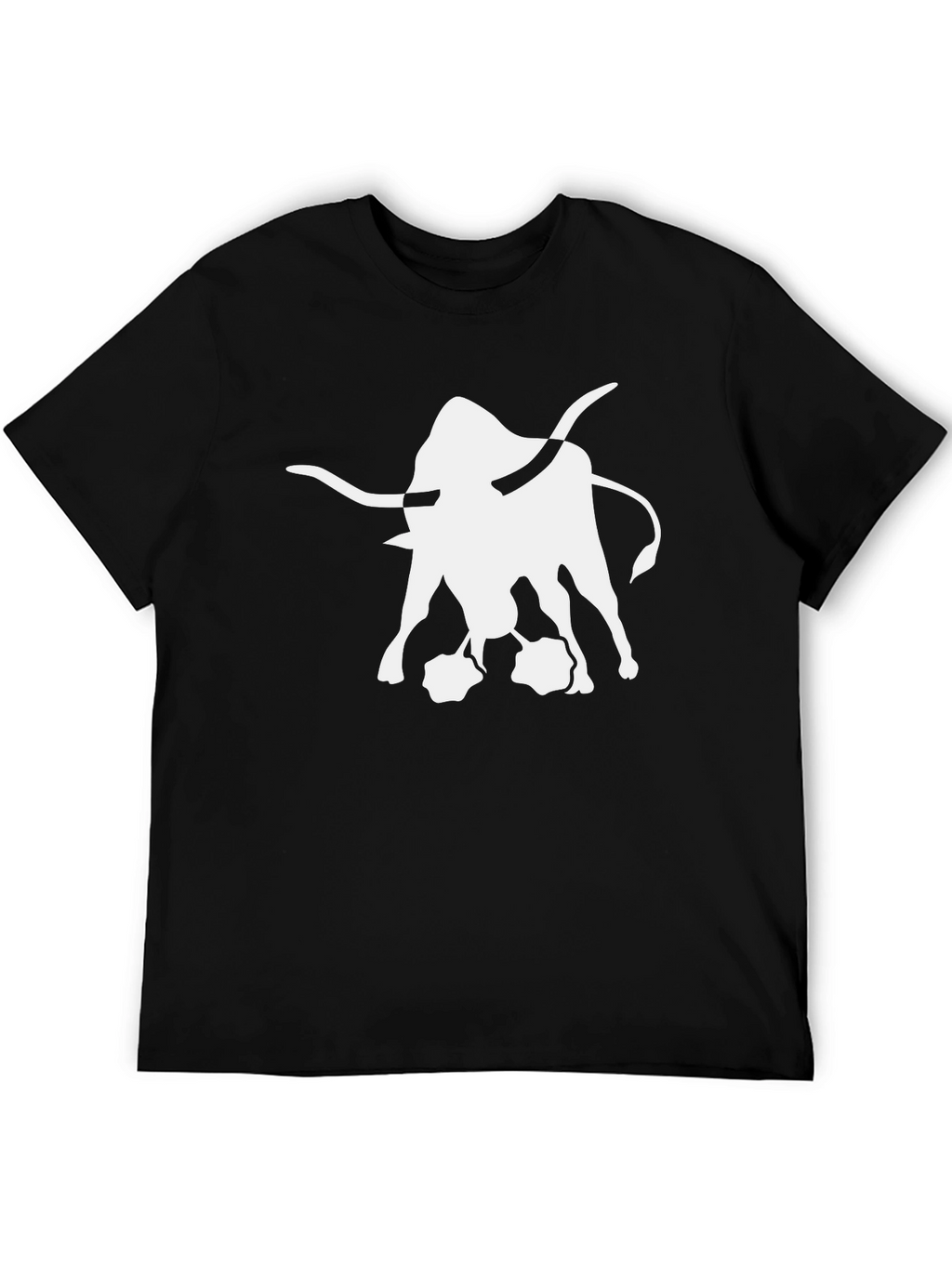 Black Bull Graphic Tee - Bold Statement T-Shirt