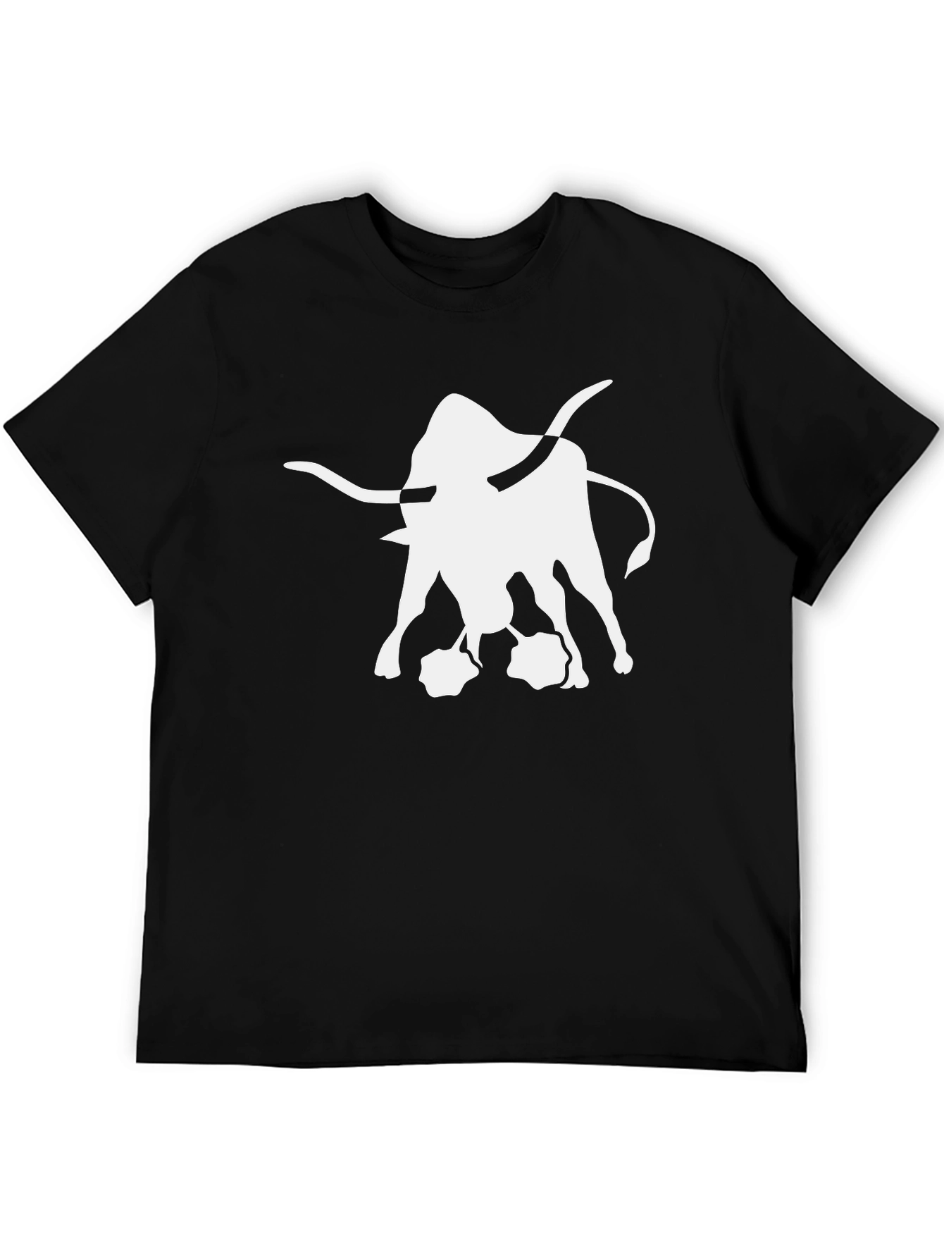 Black Bull Graphic Tee - Bold Statement T-Shirt