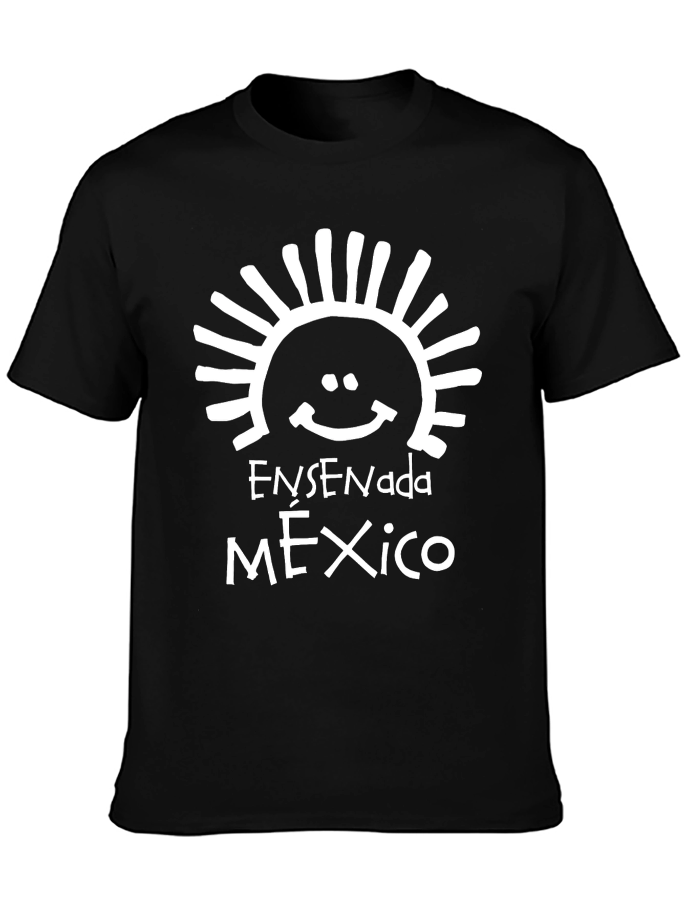 Ensenada Mexico Black Graphic T-Shirt