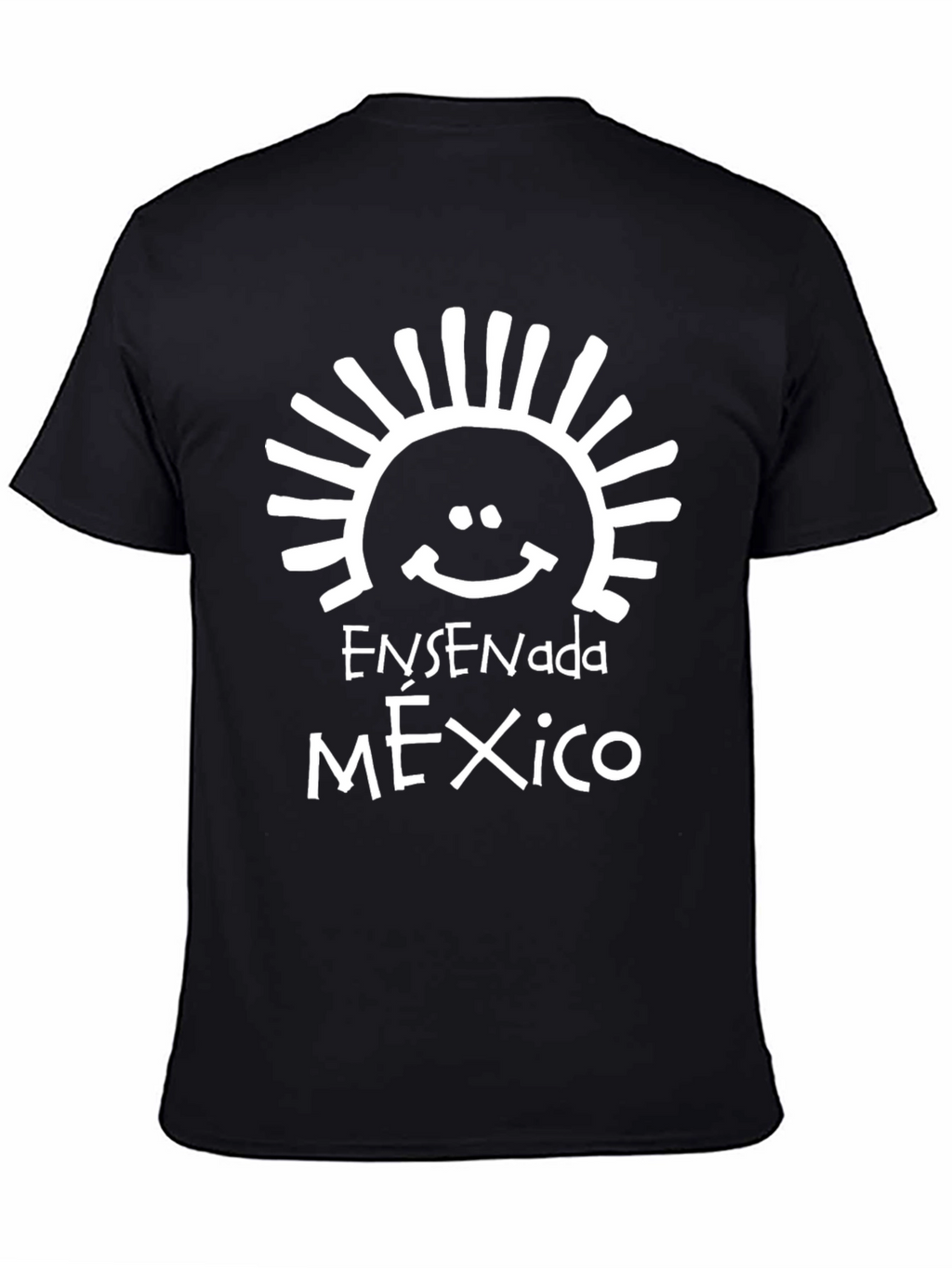 Ensenada Mexico Black Graphic T-Shirt