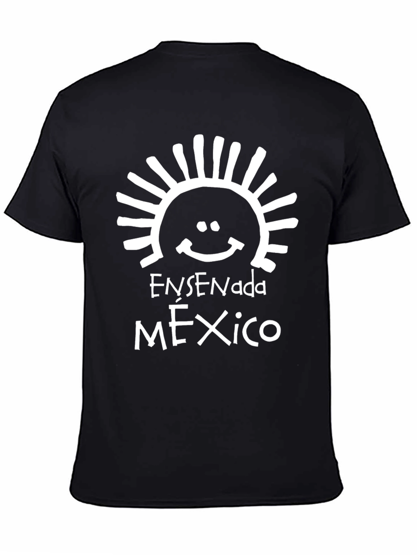 Ensenada Mexico Black Graphic T-Shirt