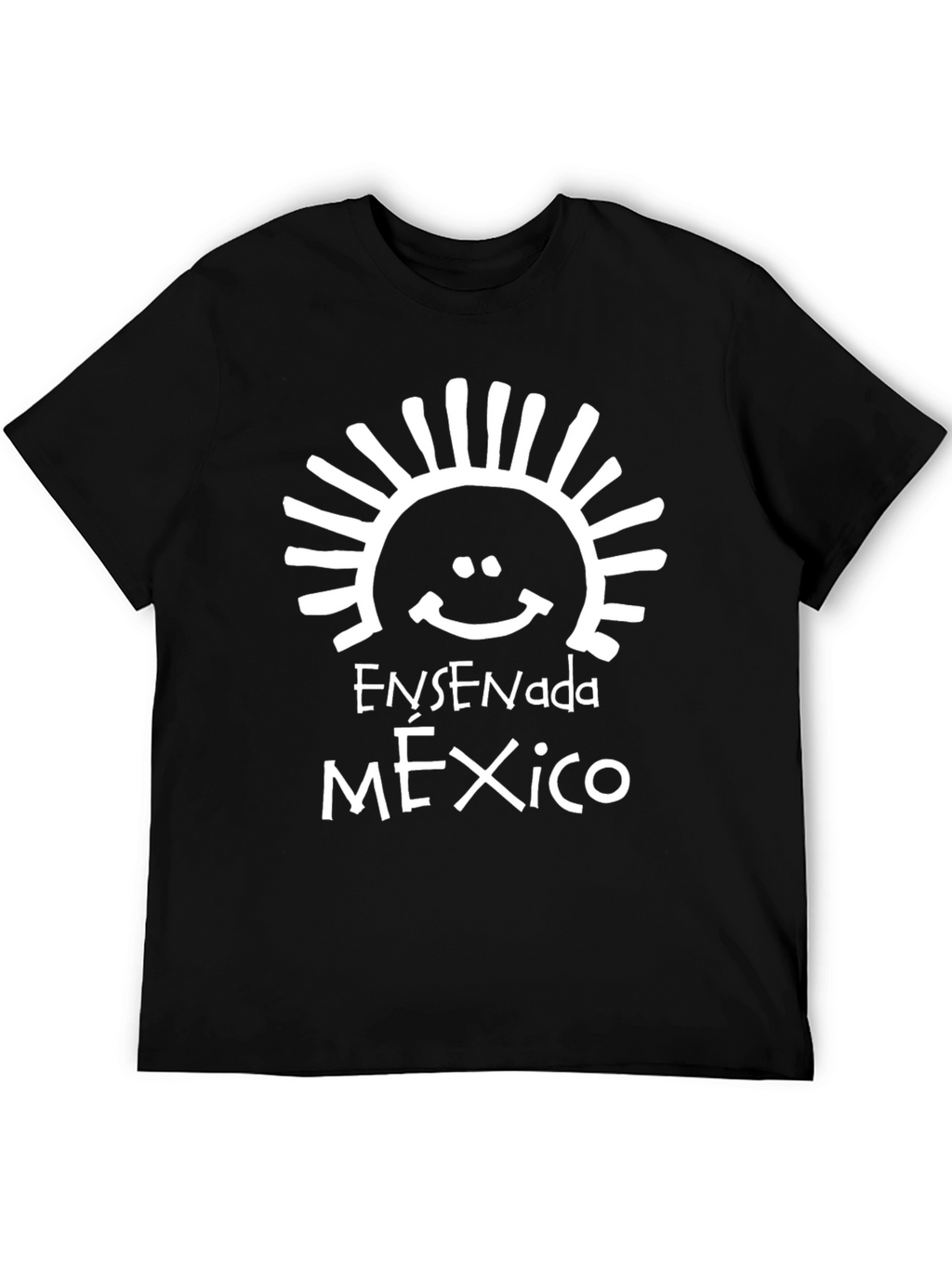 Ensenada Mexico Black Graphic T-Shirt