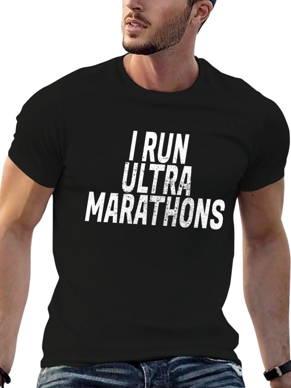 I Run Ultra Marathons Graphic T-Shirt