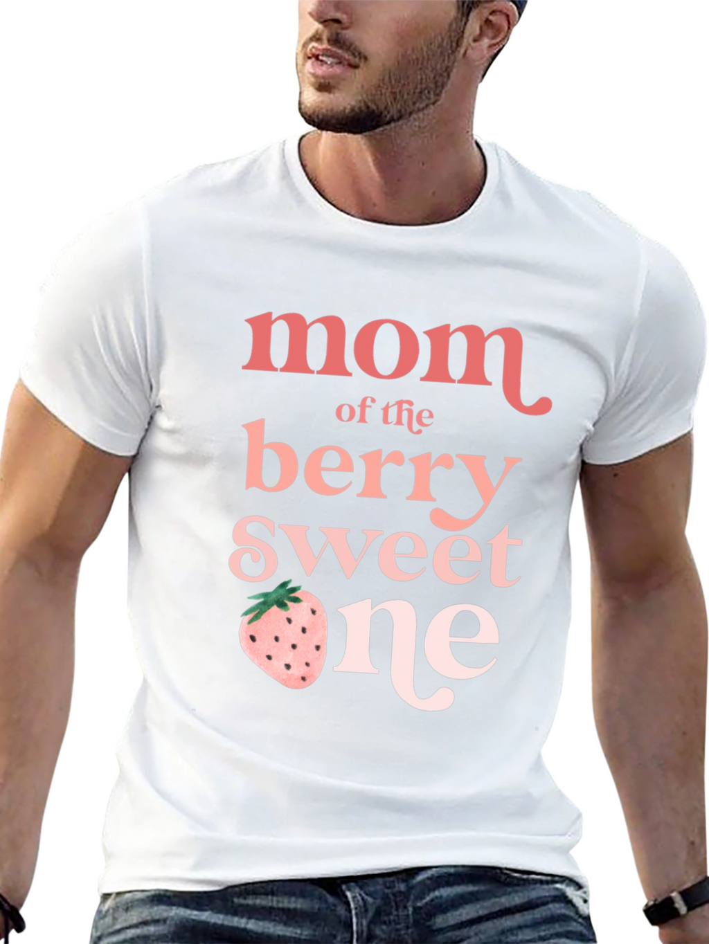 Mom of the Berry Sweet One T-Shirt