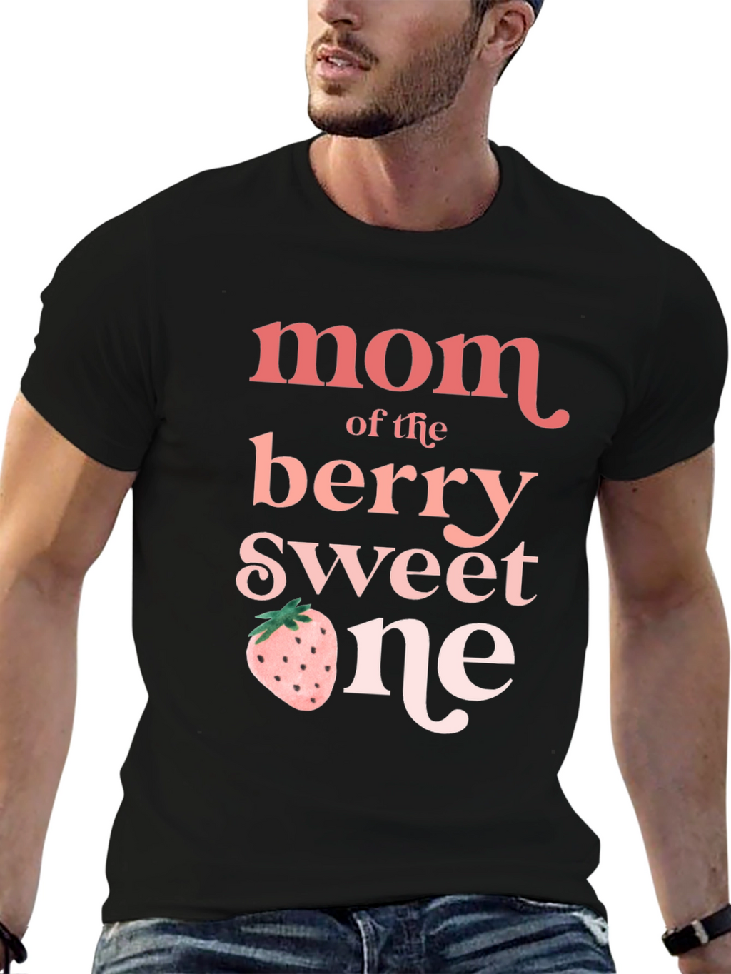 Mom of the Berry Sweet One T-Shirt