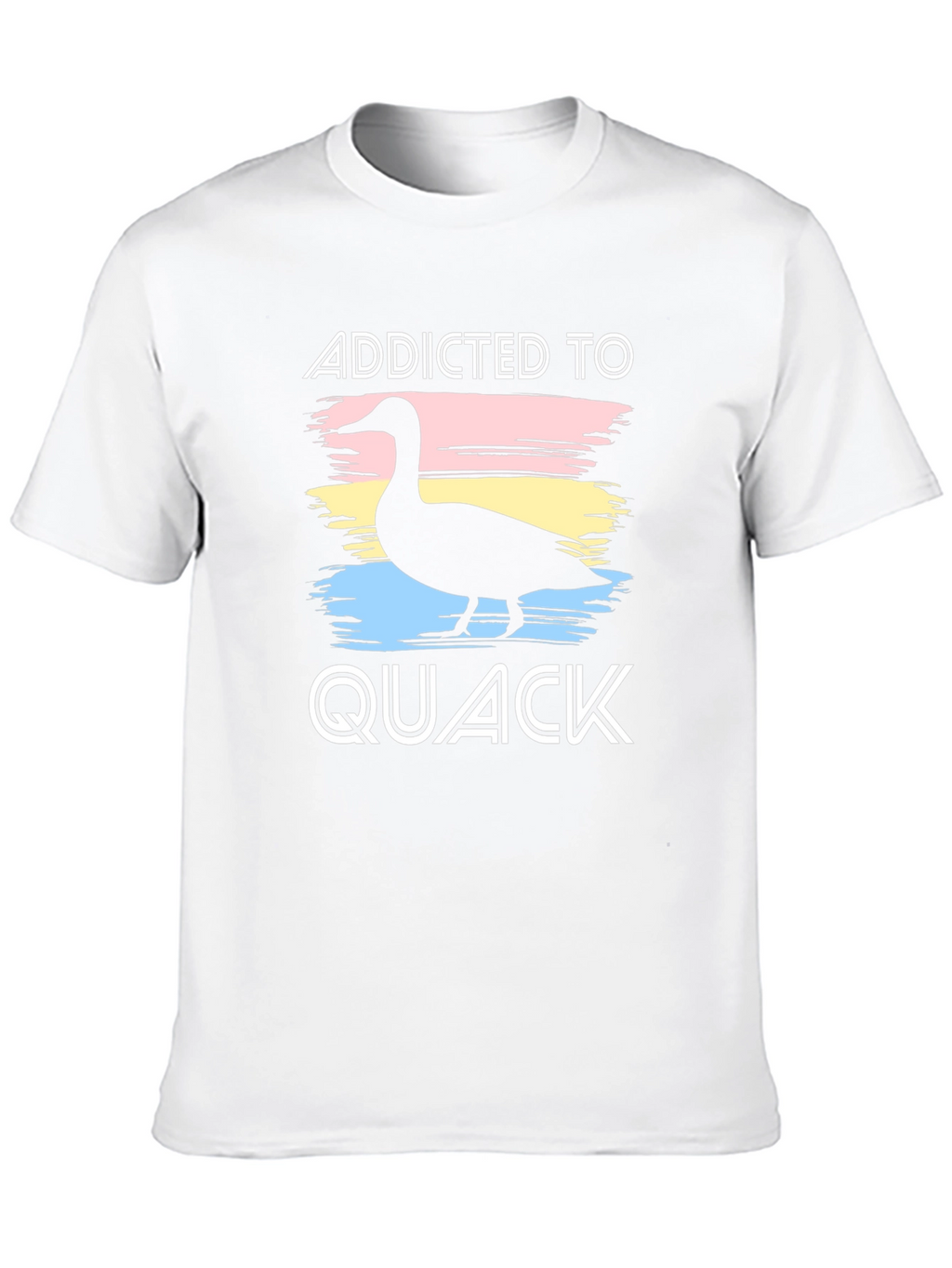 Addicted to Quack Black T-Shirt