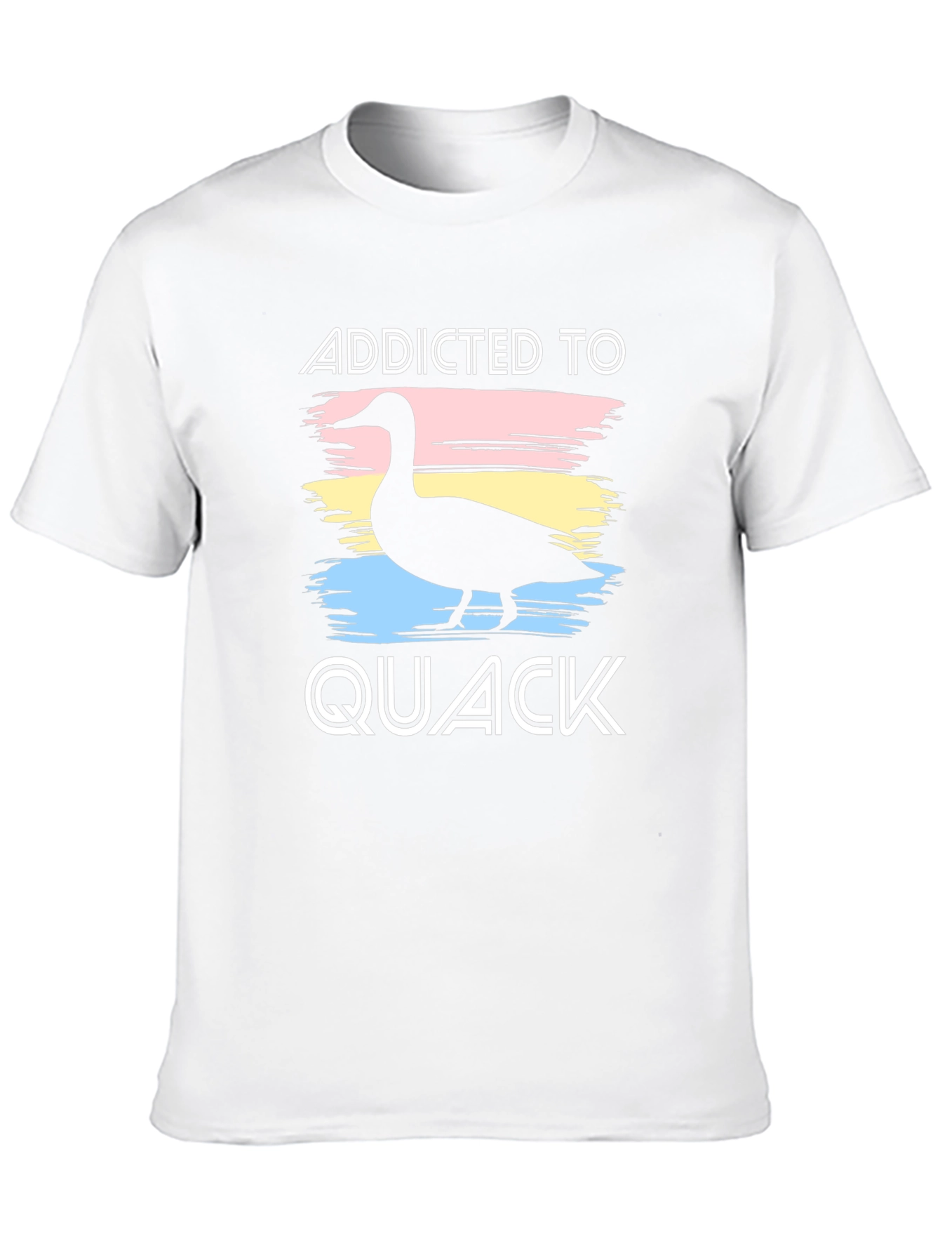 Addicted to Quack Black T-Shirt