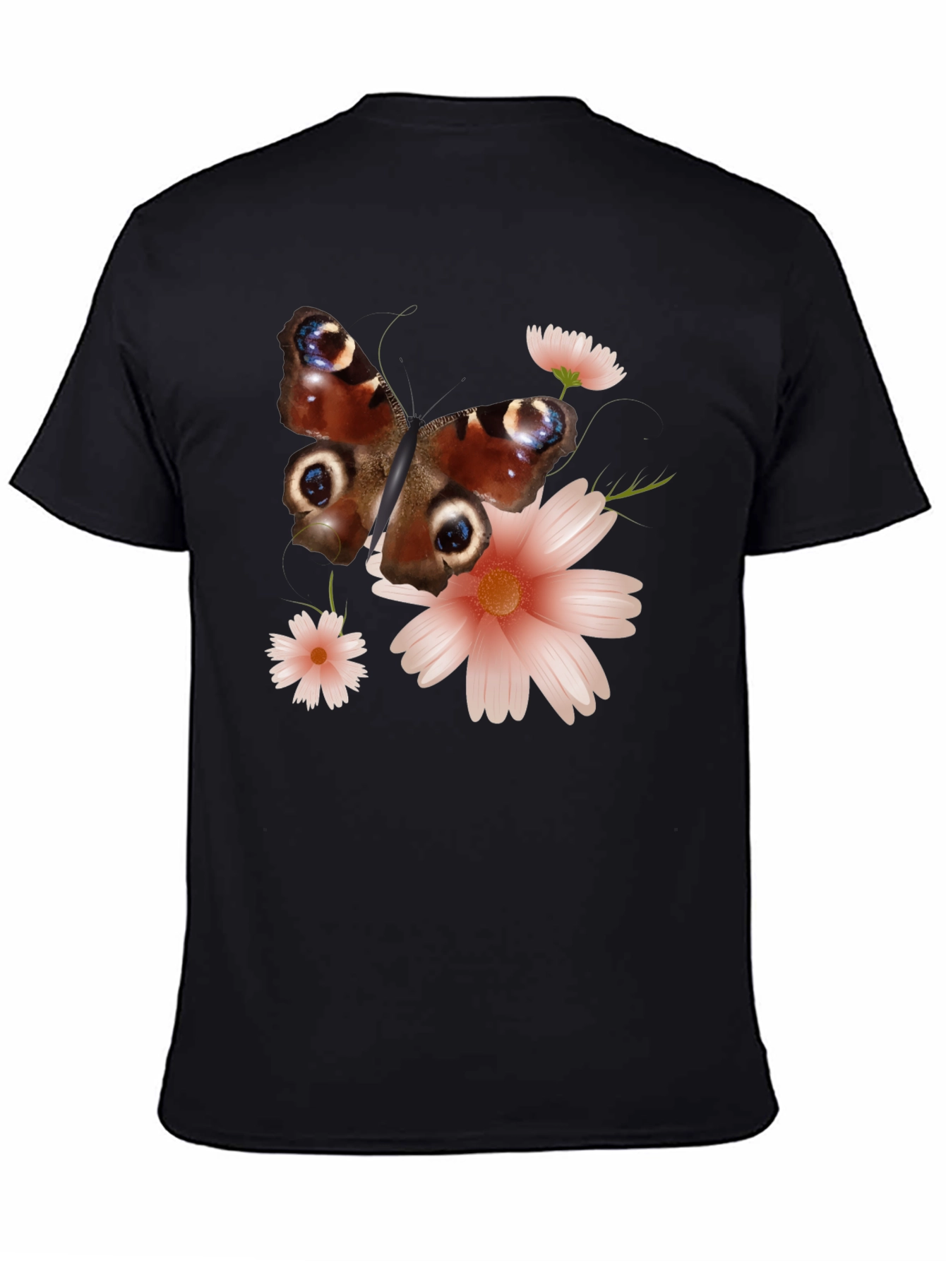 Butterfly & Floral Graphic Tee