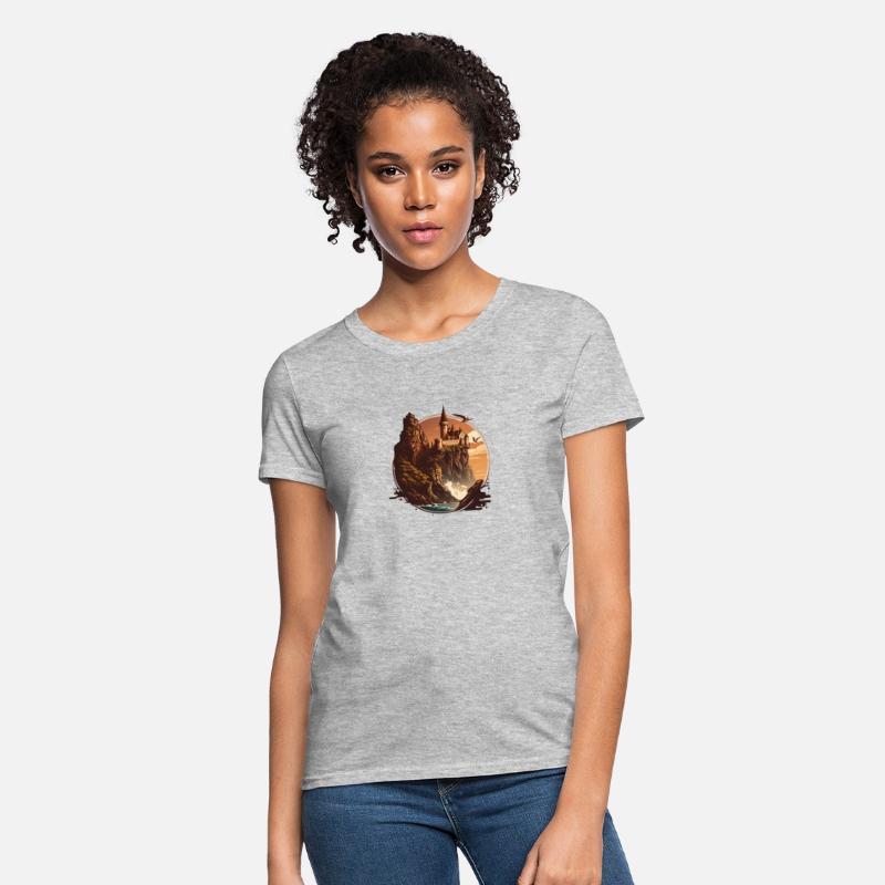 Old Castle on Top of the Mountain