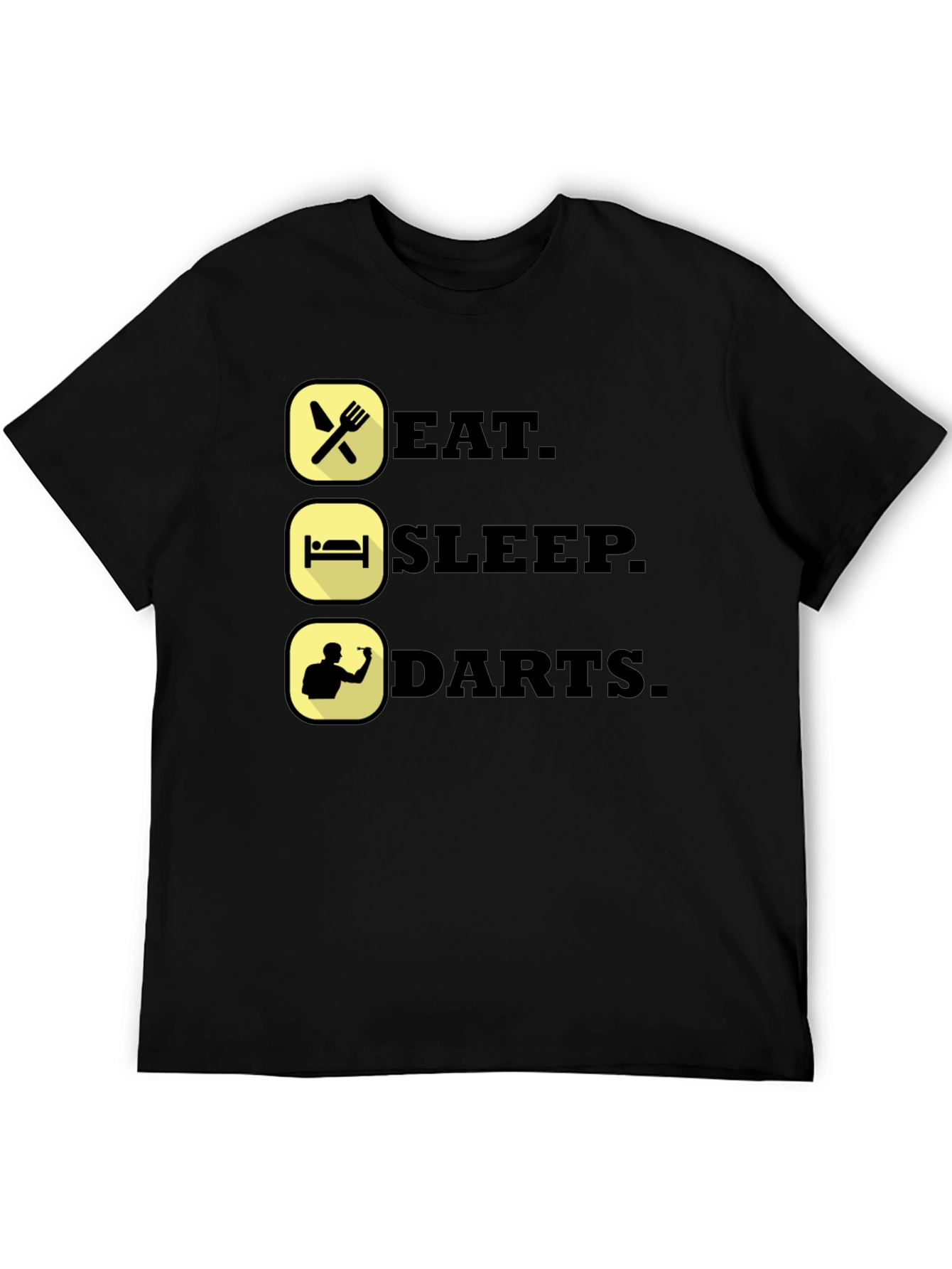Eat Sleep Darts T-Shirt - Funny Dart Player Tee