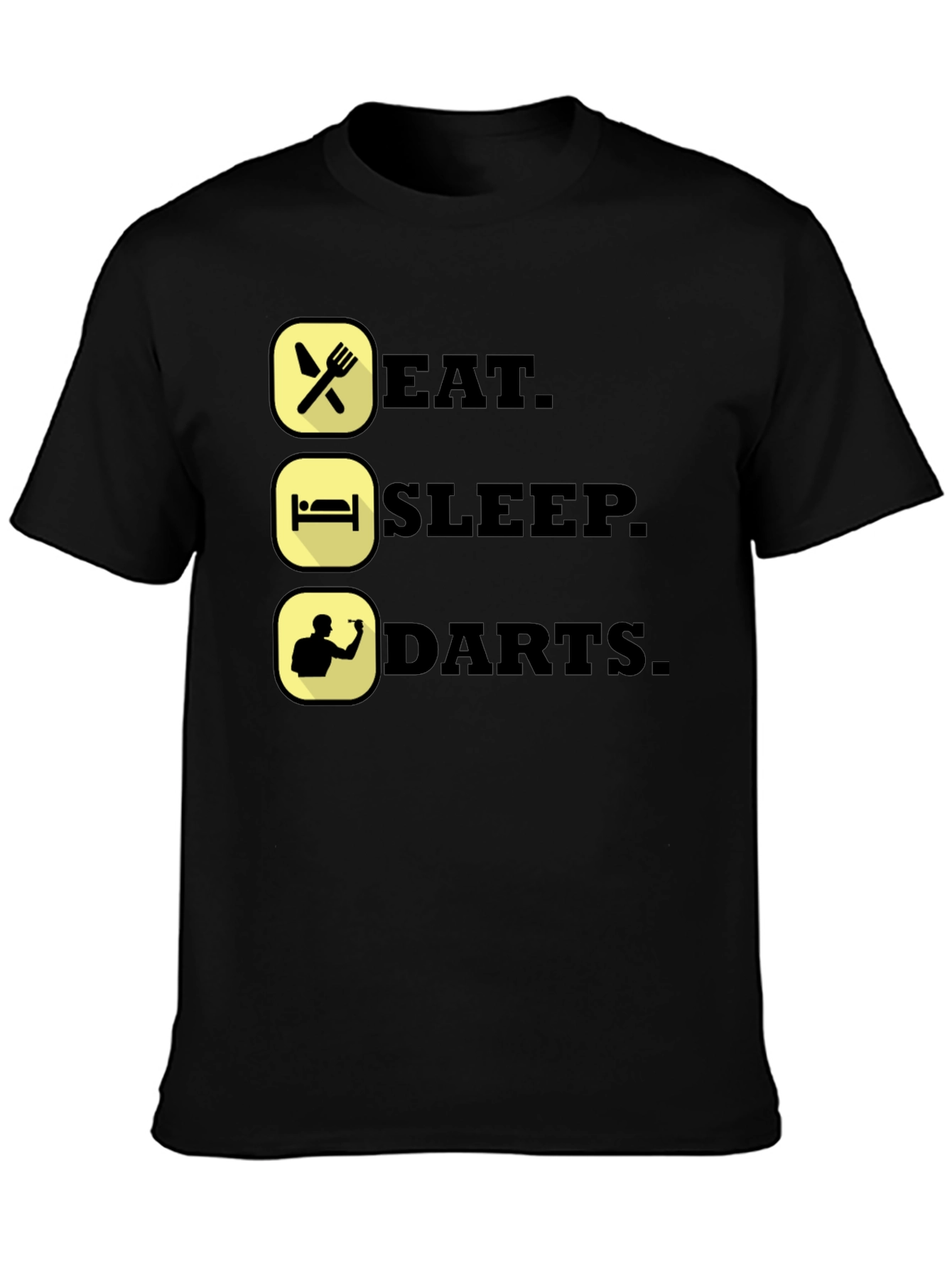 Eat Sleep Darts T-Shirt - Funny Dart Player Tee