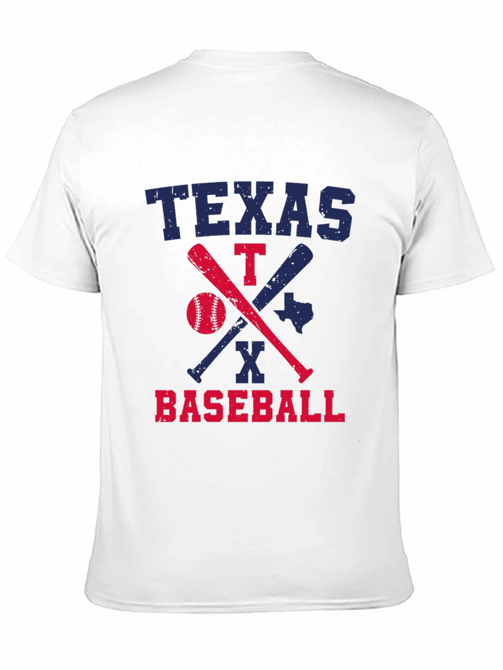 Texas Baseball Graphic T-Shirt