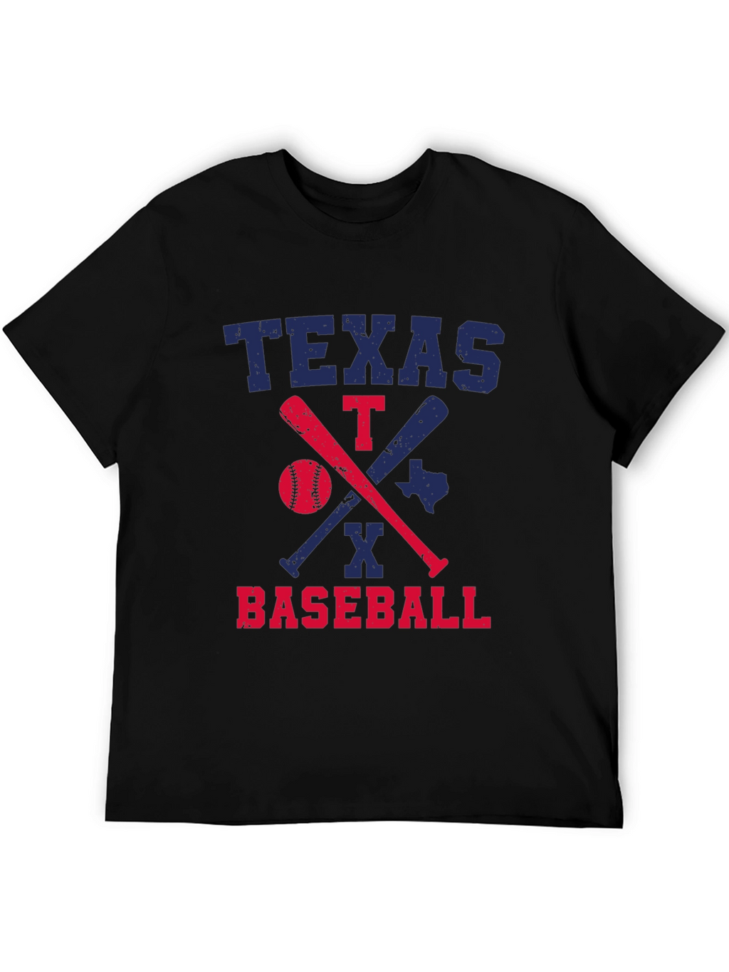 Texas Baseball Graphic T-Shirt