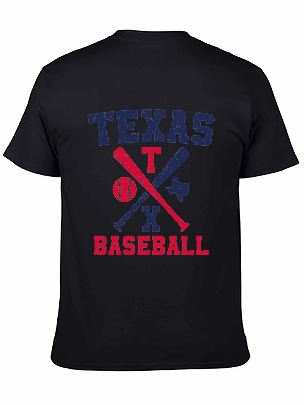 Texas Baseball Graphic T-Shirt