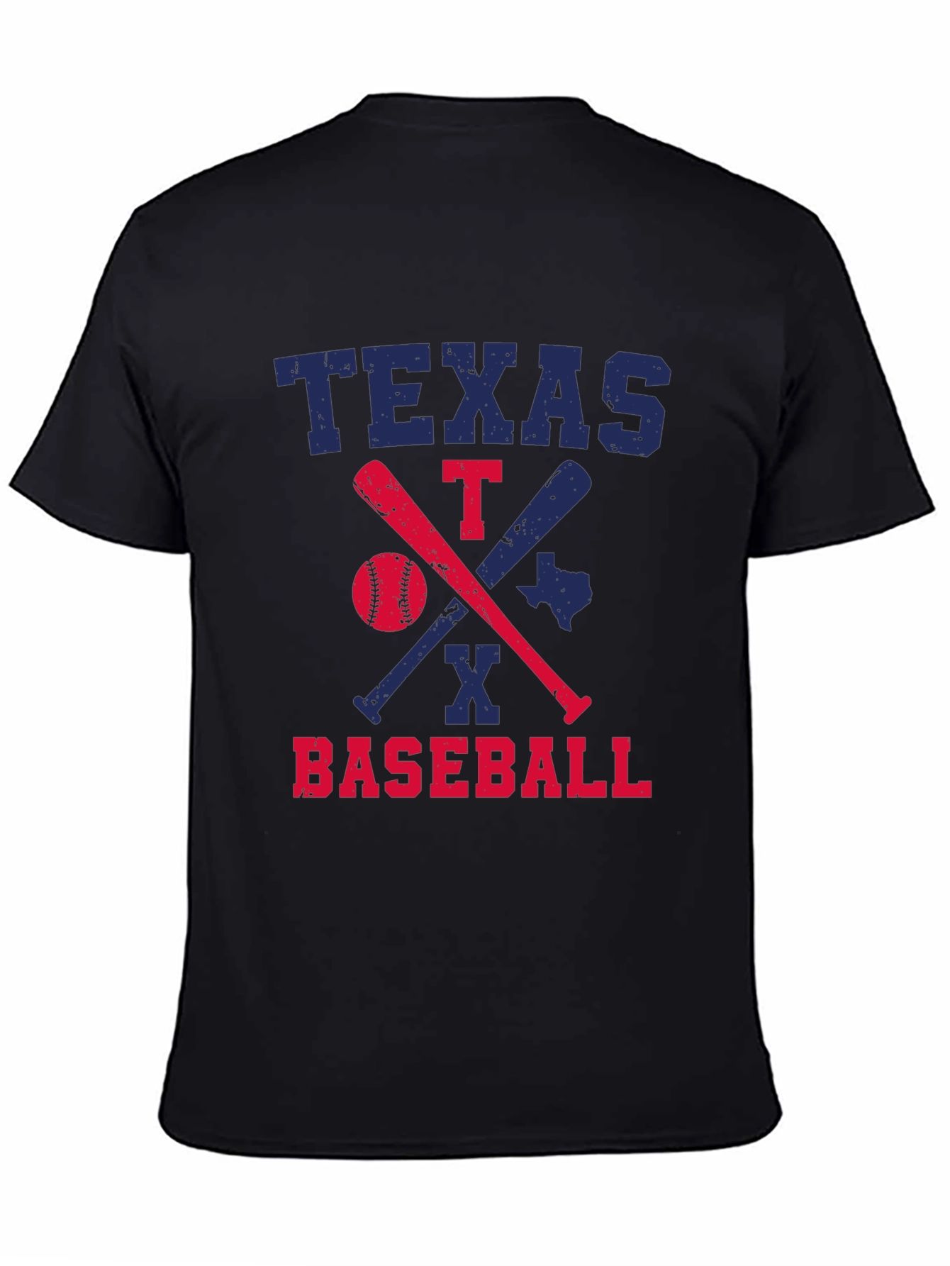 Texas Baseball Graphic T-Shirt