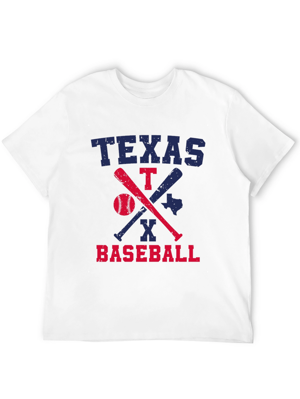 Texas Baseball Graphic T-Shirt