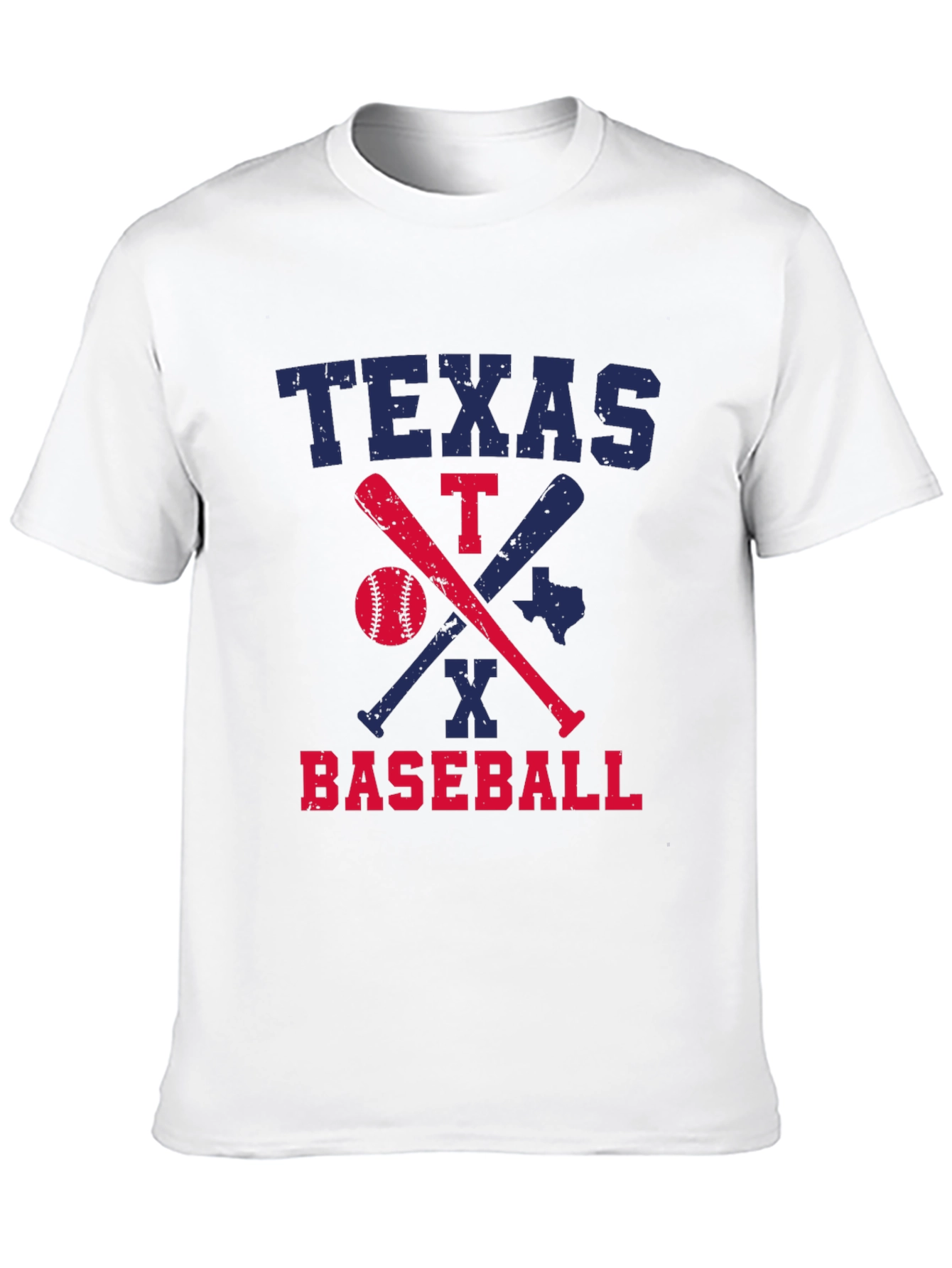 Texas Baseball Graphic T-Shirt