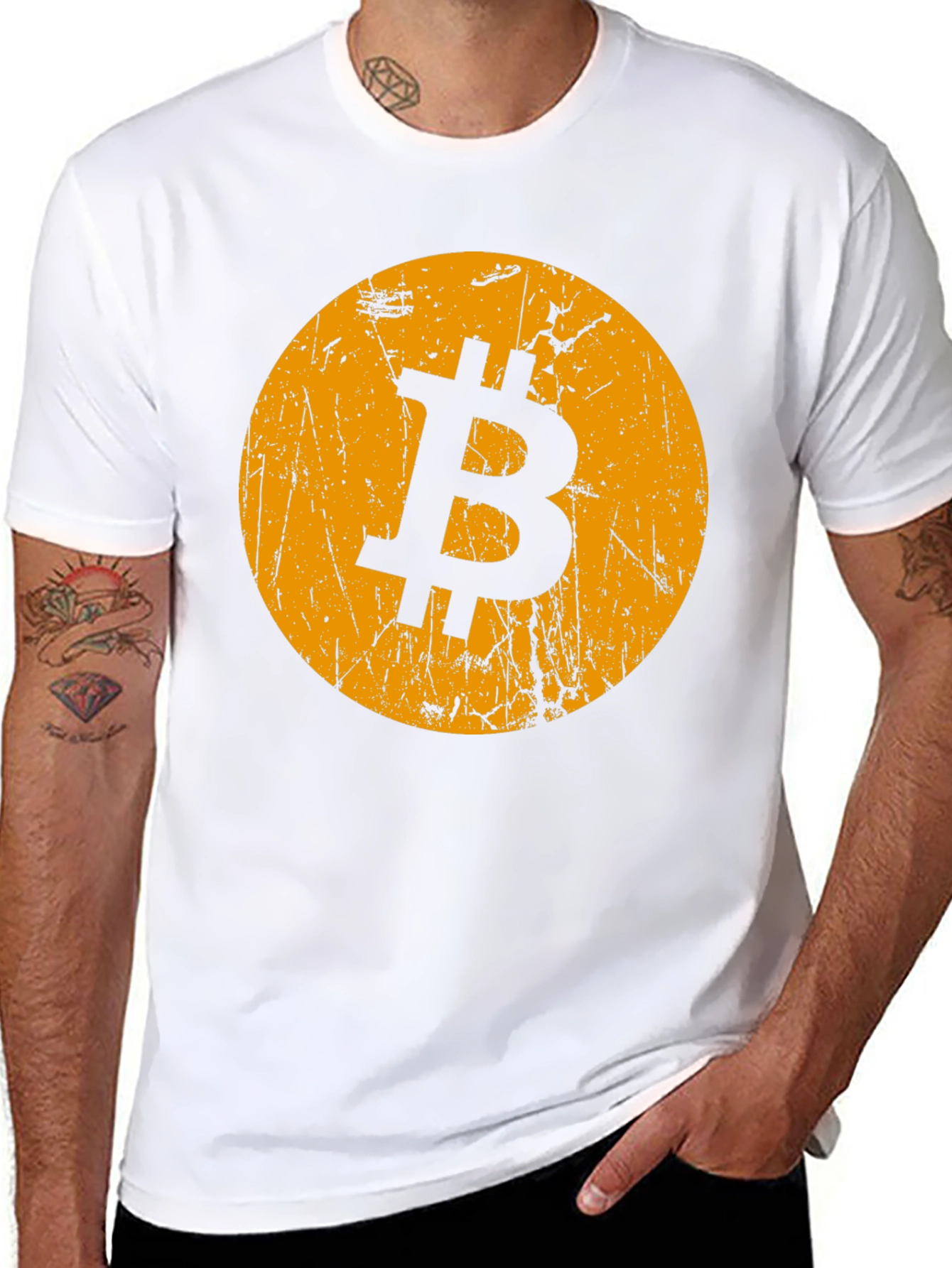 Bitcoin Graphic T-Shirt - Crypto Currency Tee