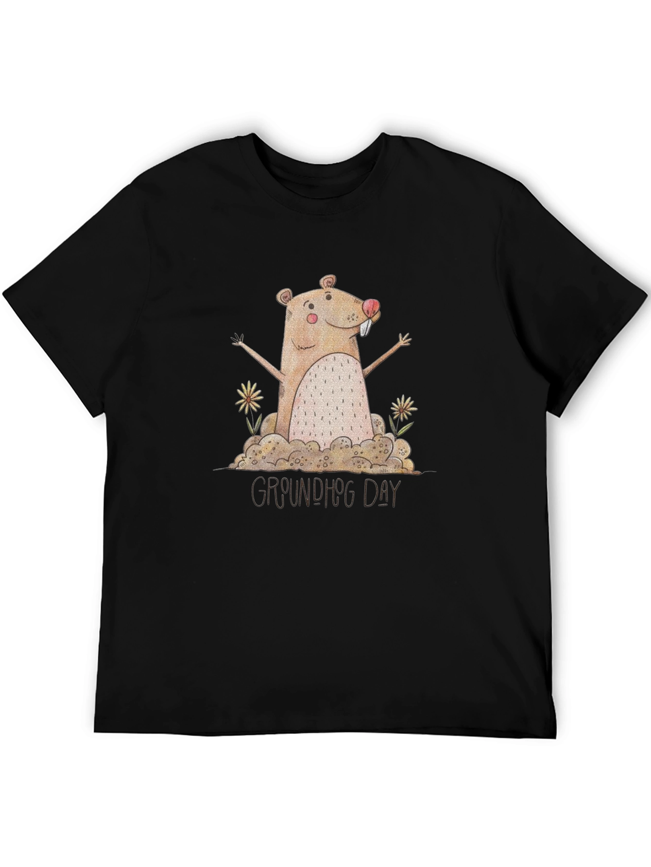 Groundhog Day Graphic Tee - Celebrate in Style!