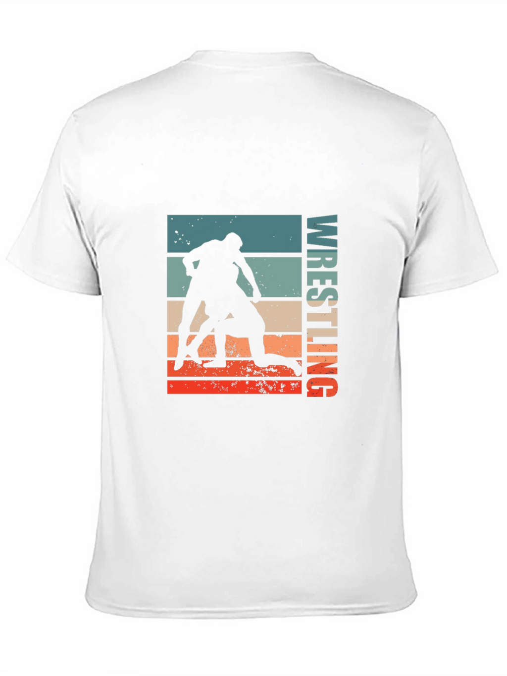 Wrestling Retro Graphic Tee - Black
