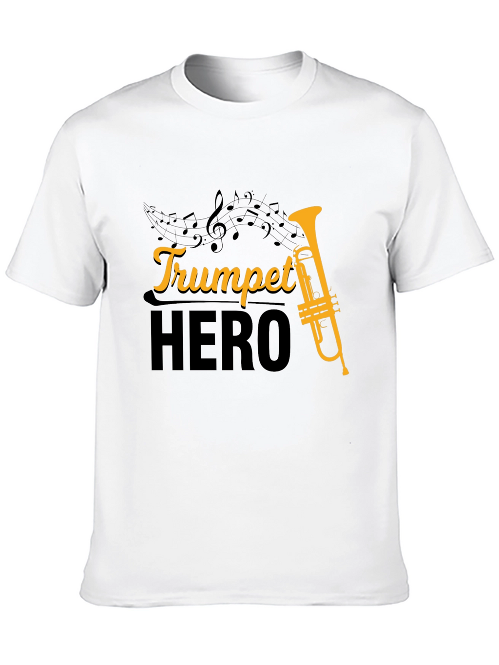 Trumpet Hero T-Shirt - Music Lover Tee