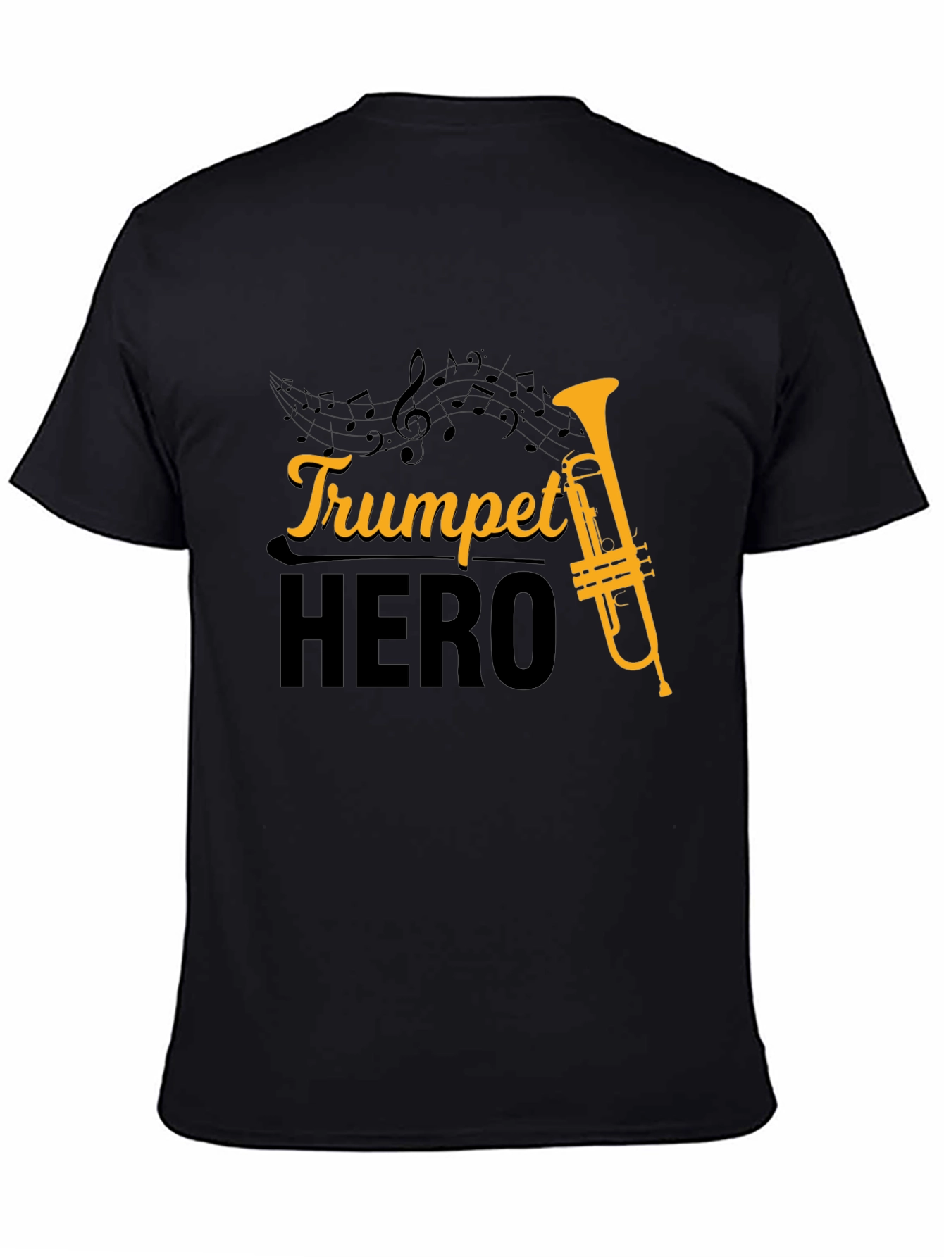 Trumpet Hero T-Shirt - Music Lover Tee