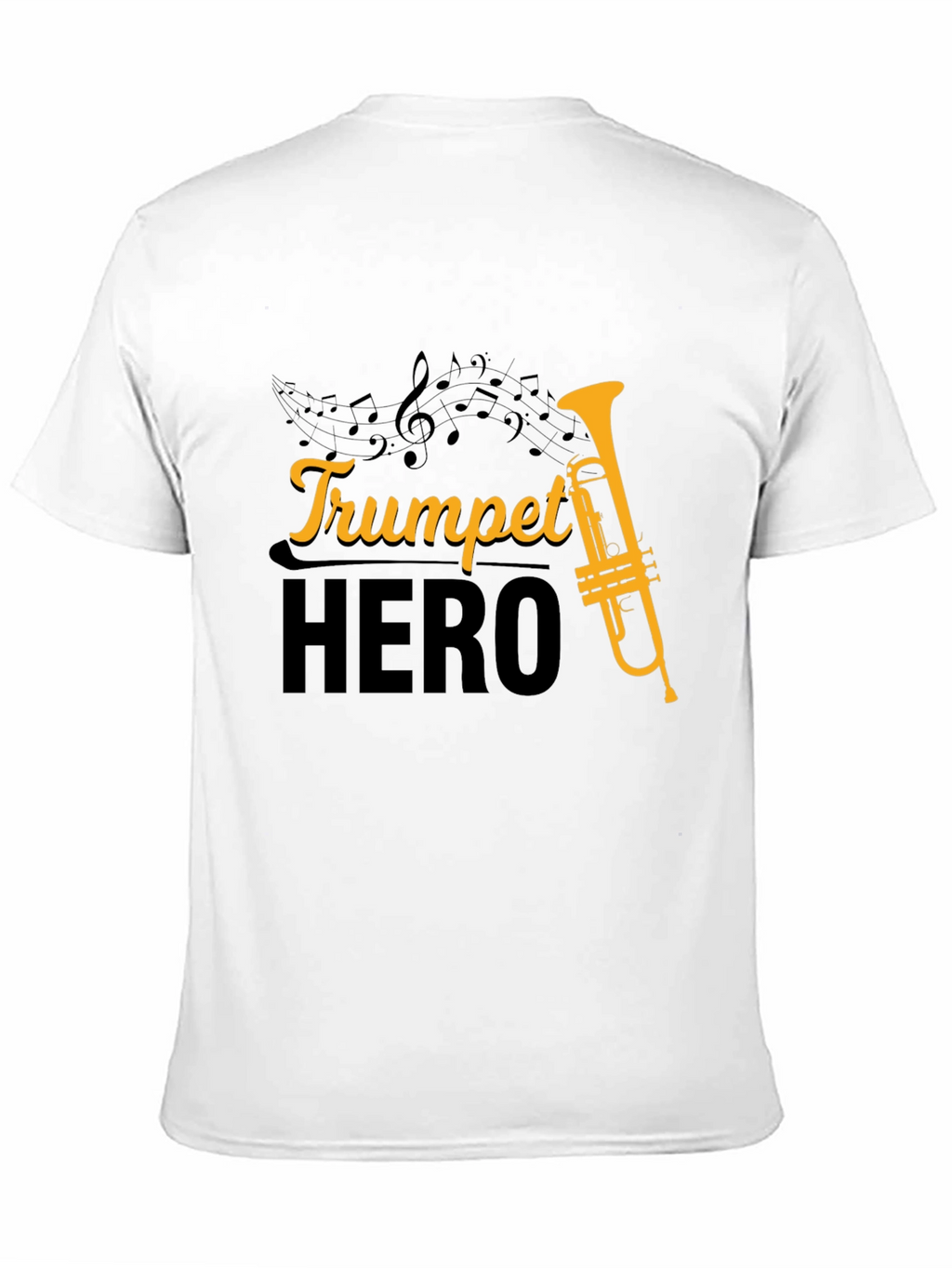 Trumpet Hero T-Shirt - Music Lover Tee