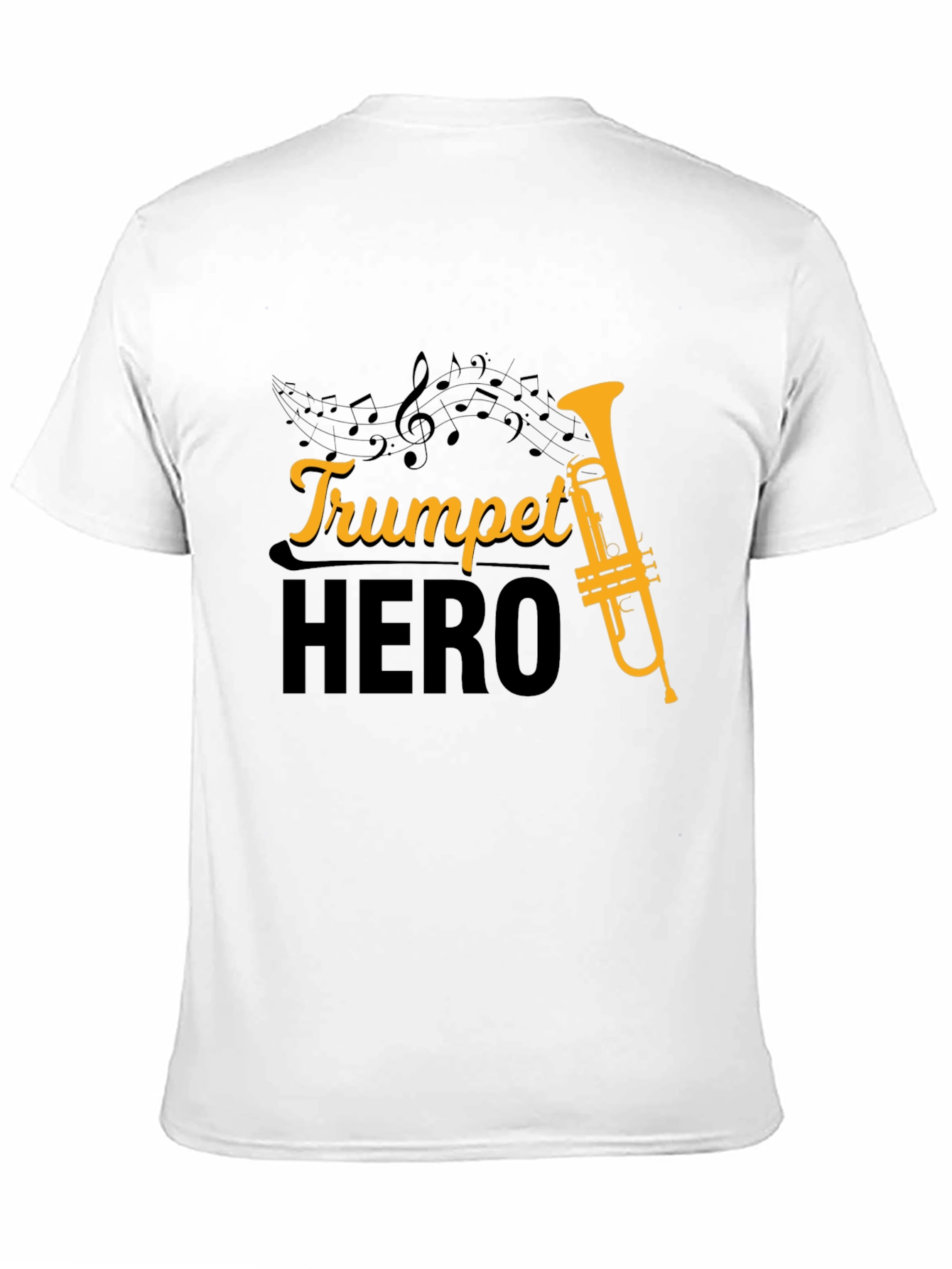 Trumpet Hero T-Shirt - Music Lover Tee