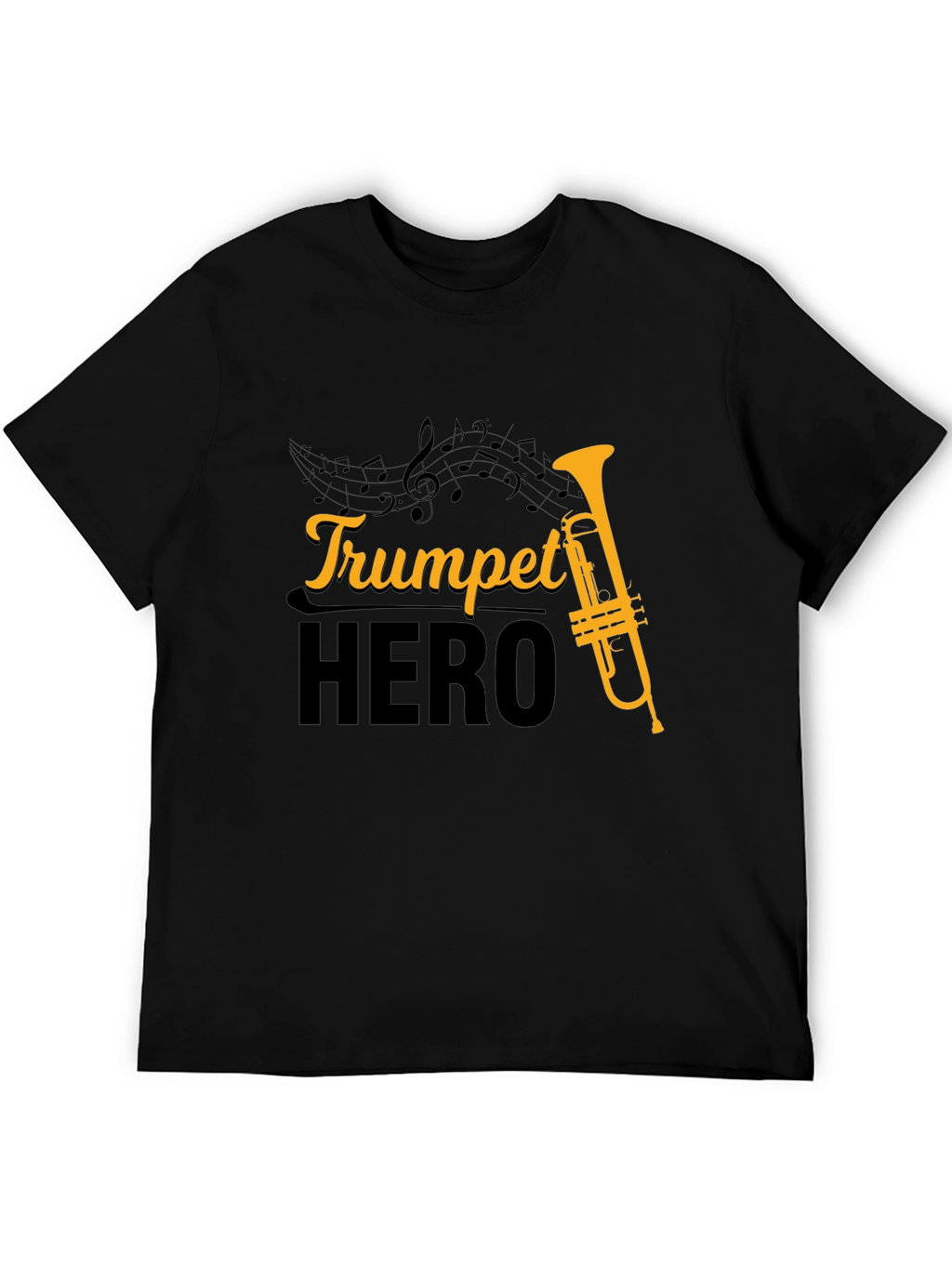 Trumpet Hero T-Shirt - Music Lover Tee