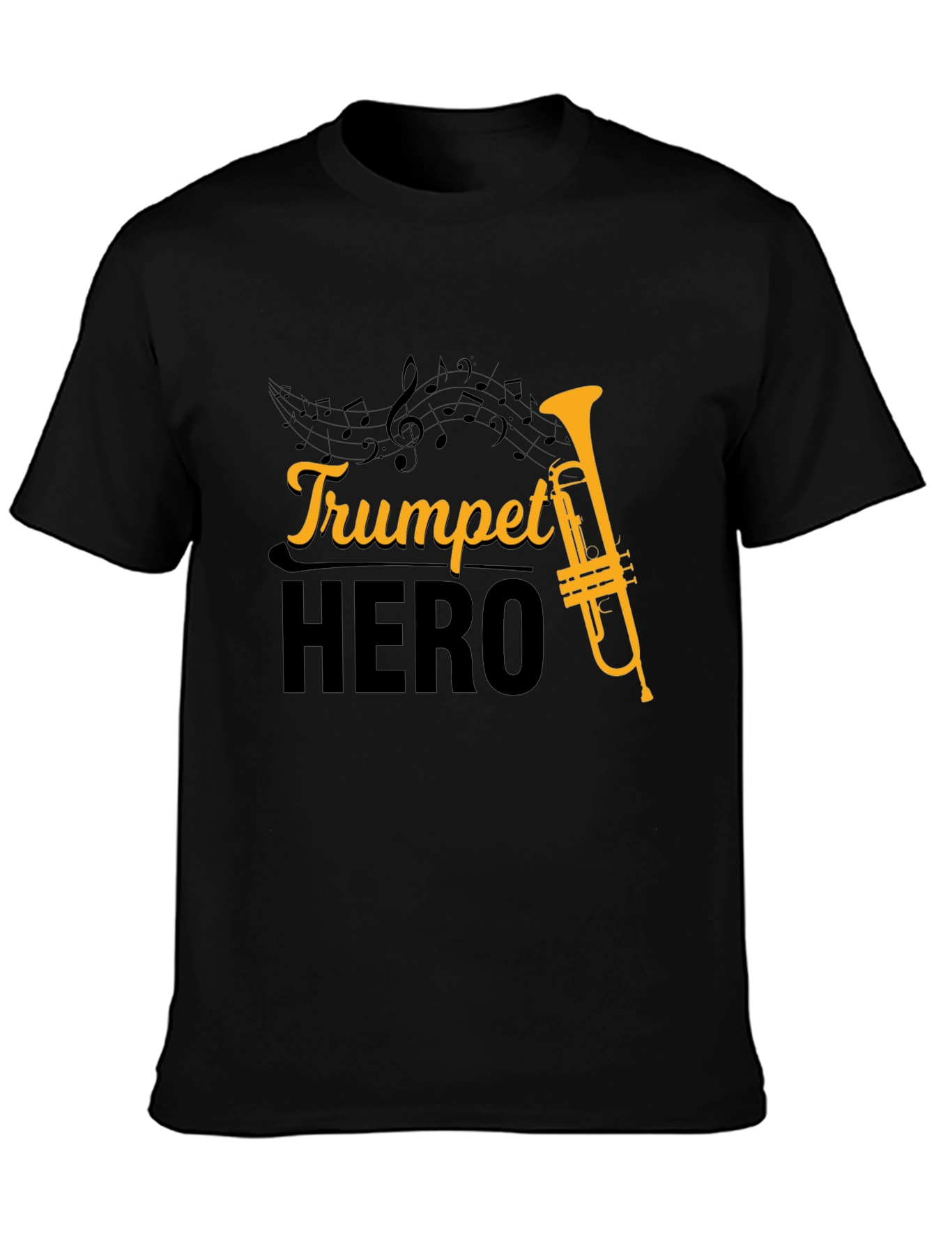 Trumpet Hero T-Shirt - Music Lover Tee
