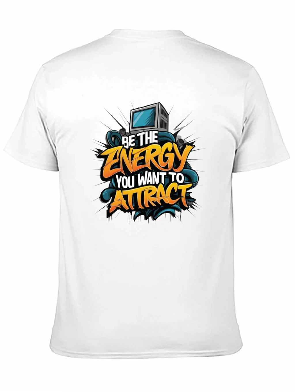 Motivational Graphic Tee - Be The Energy
