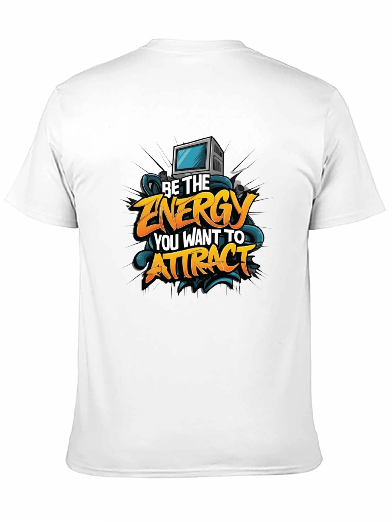 Motivational Graphic Tee - Be The Energy