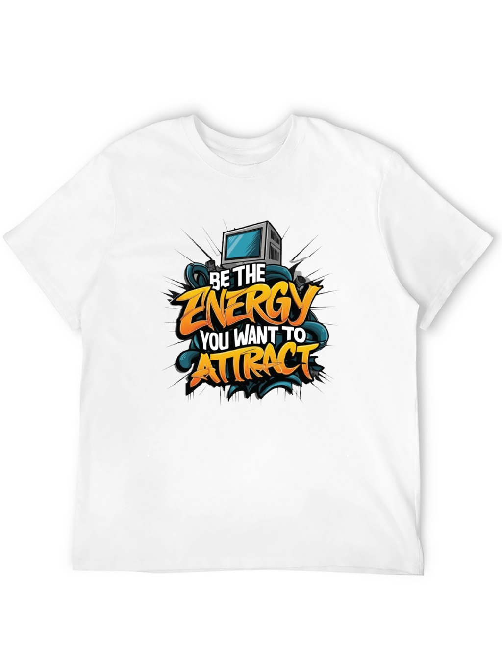 Motivational Graphic Tee - Be The Energy