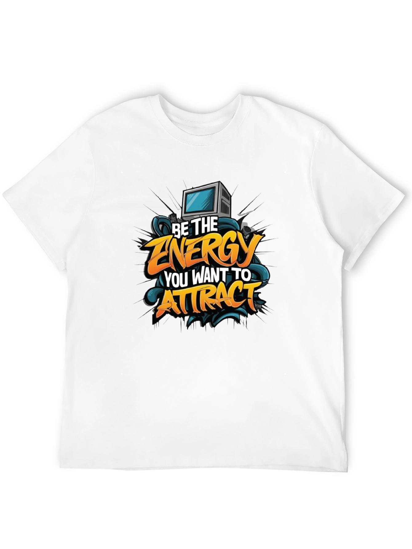 Motivational Graphic Tee - Be The Energy